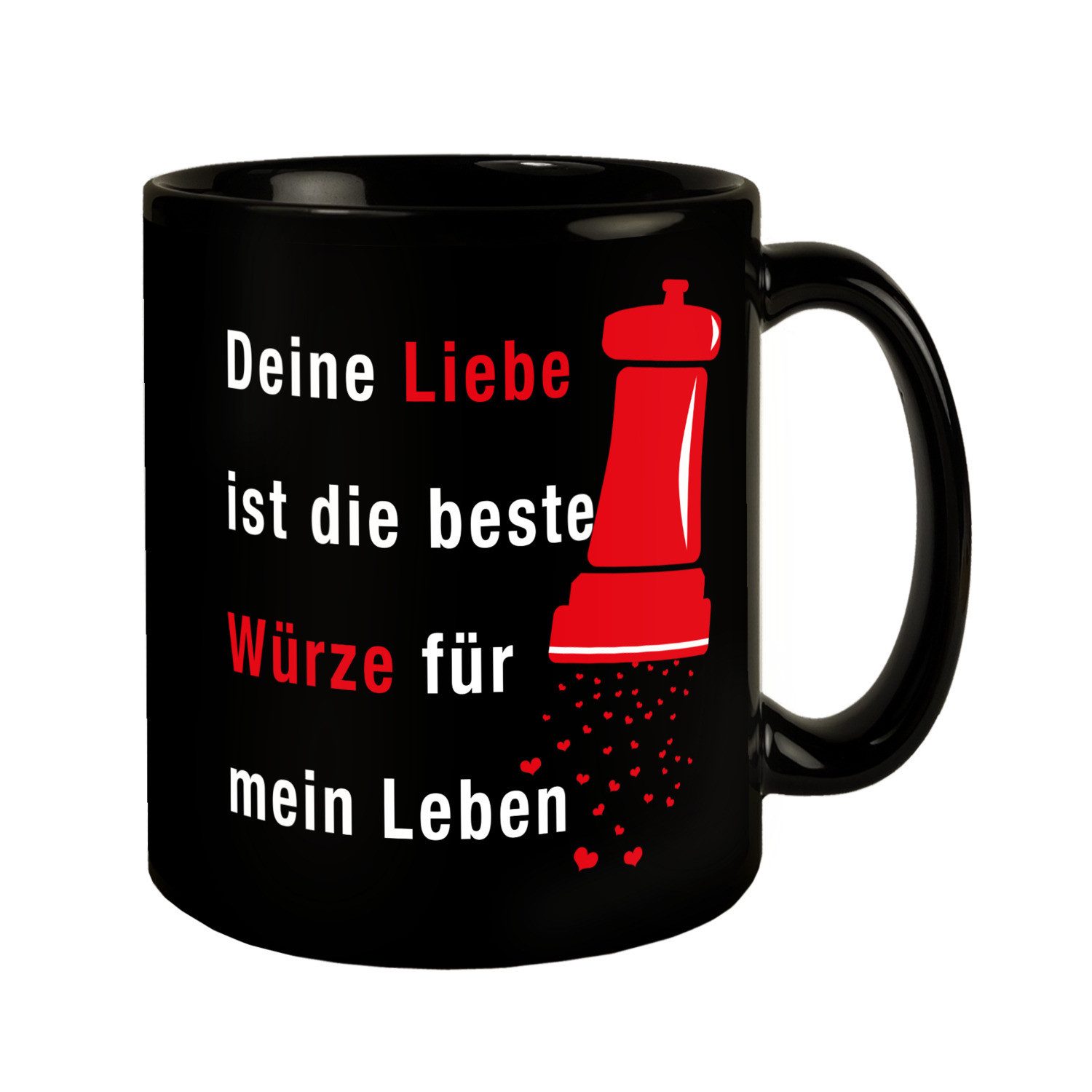 Tasse Liebe ist Würze des Lebens Tasse