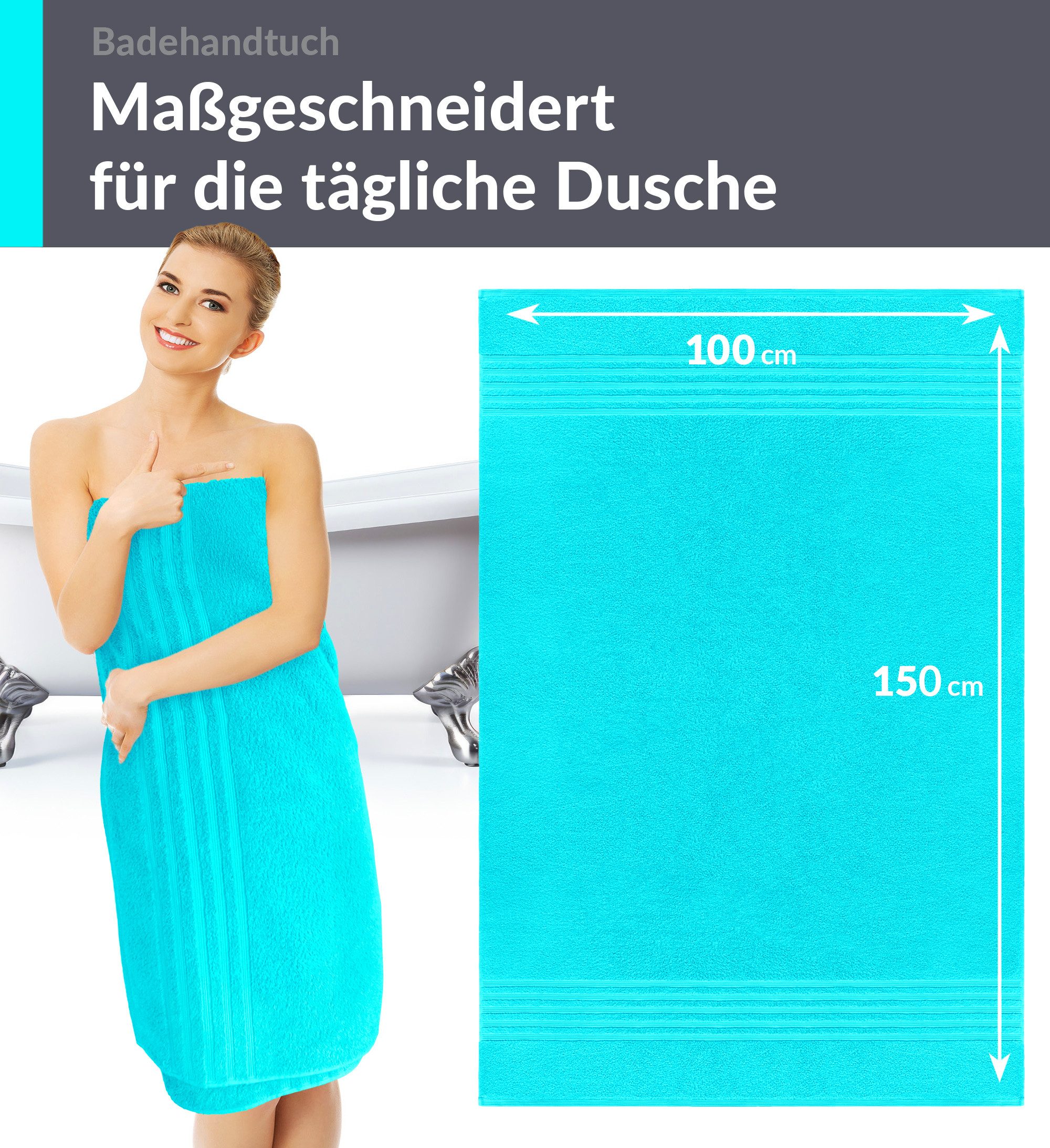 Lashuma Badetuch - XXL Handtuch London, Frottee (1-St), großes Badehandtuch günstig online kaufen