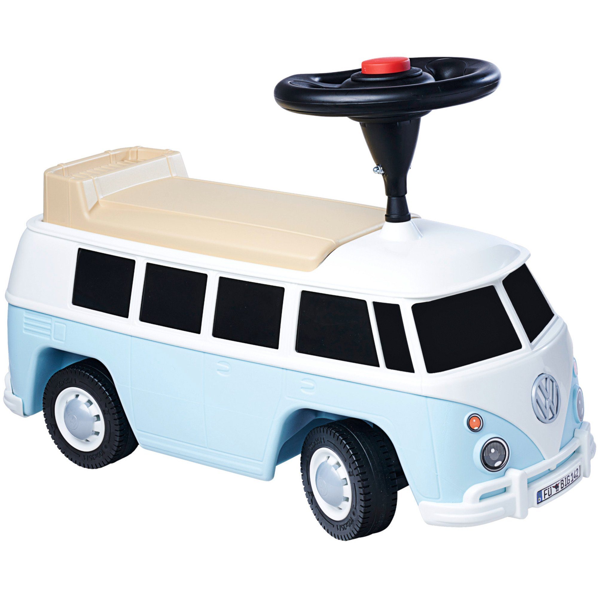 BIG Tretfahrzeug BIG Baby VW T1, Rutscher