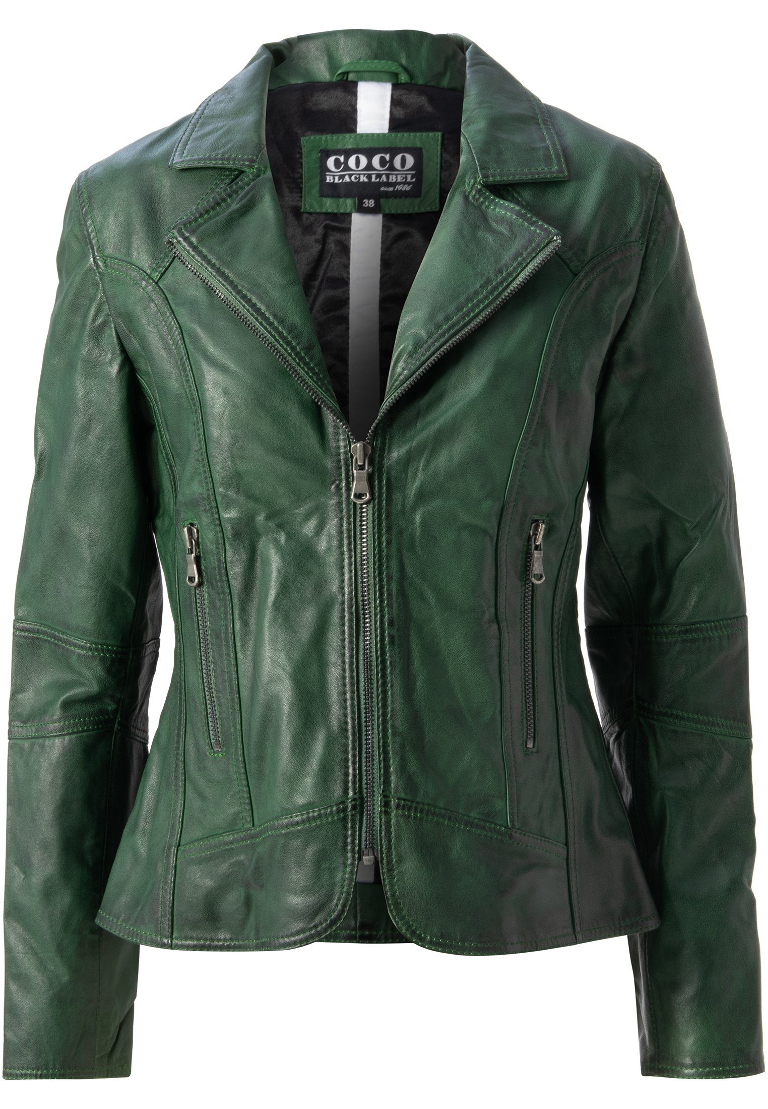 CBL Lederjacke MQ-43515 mit angesagtem Biker-Look günstig online kaufen