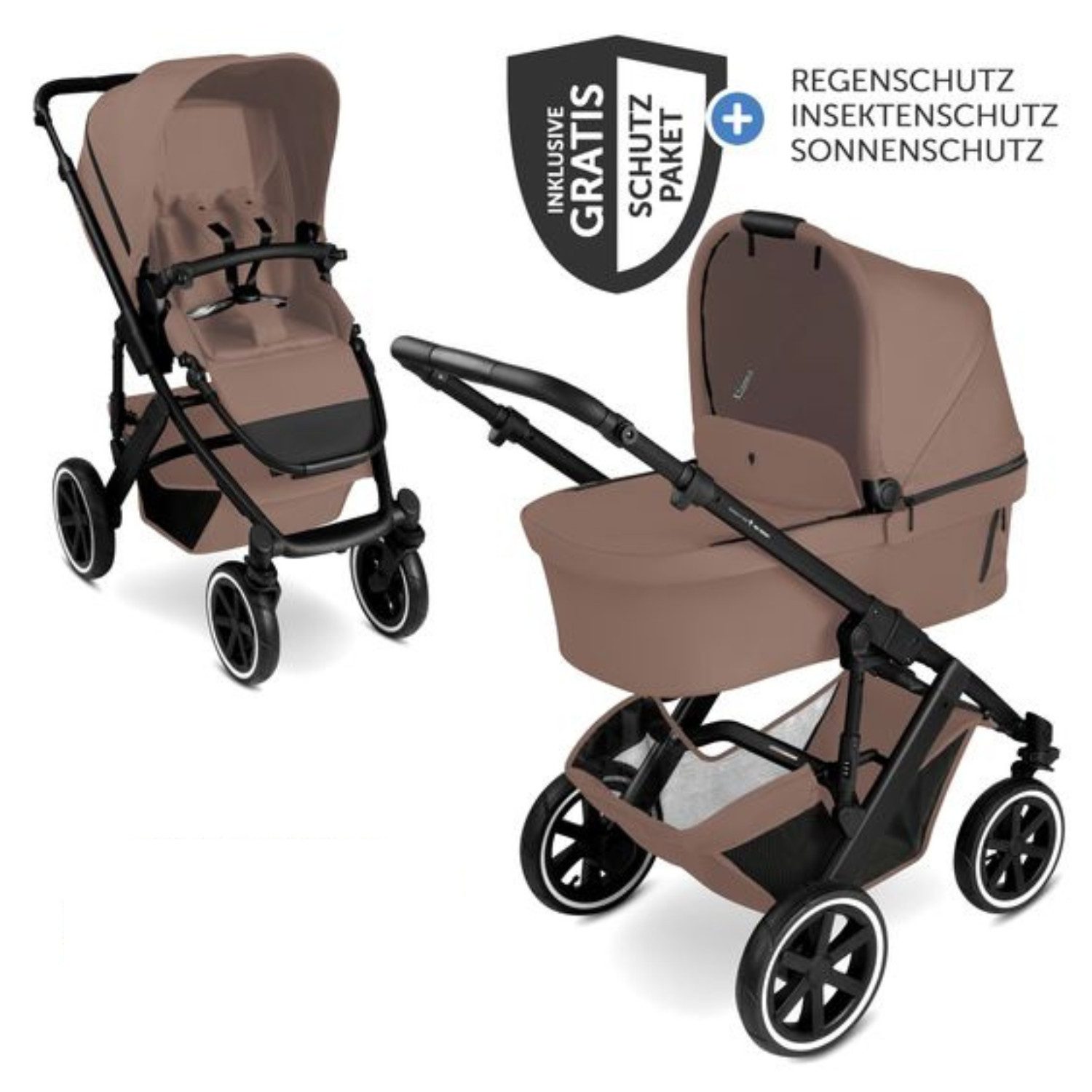 Kombi-Kinderwagen Salsa 5 Air - Dark Beige