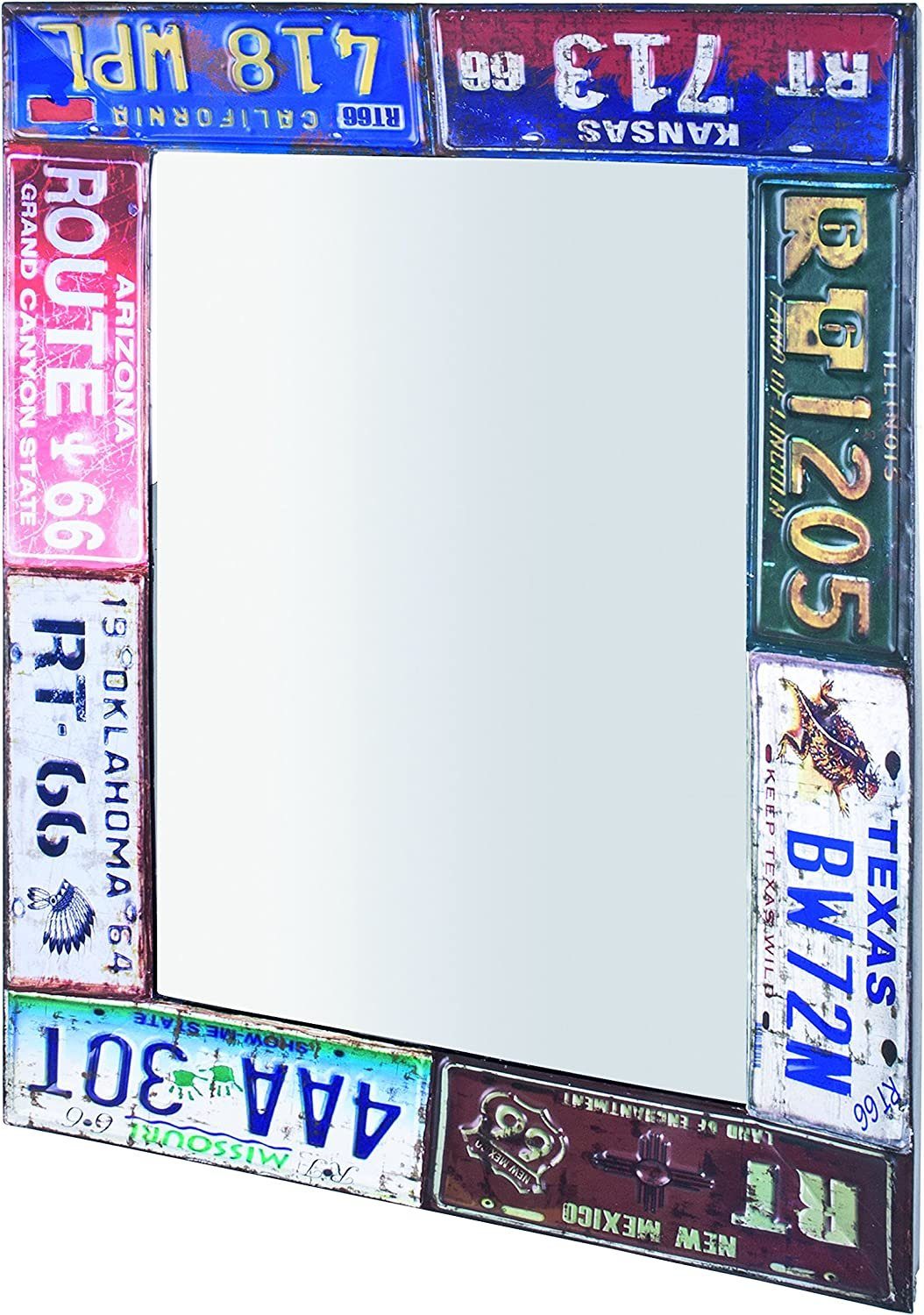 HAKU Spiegel HAKU Möbel Spiegel - bunt - H. 81cm x B. 61cm (1 Stück)