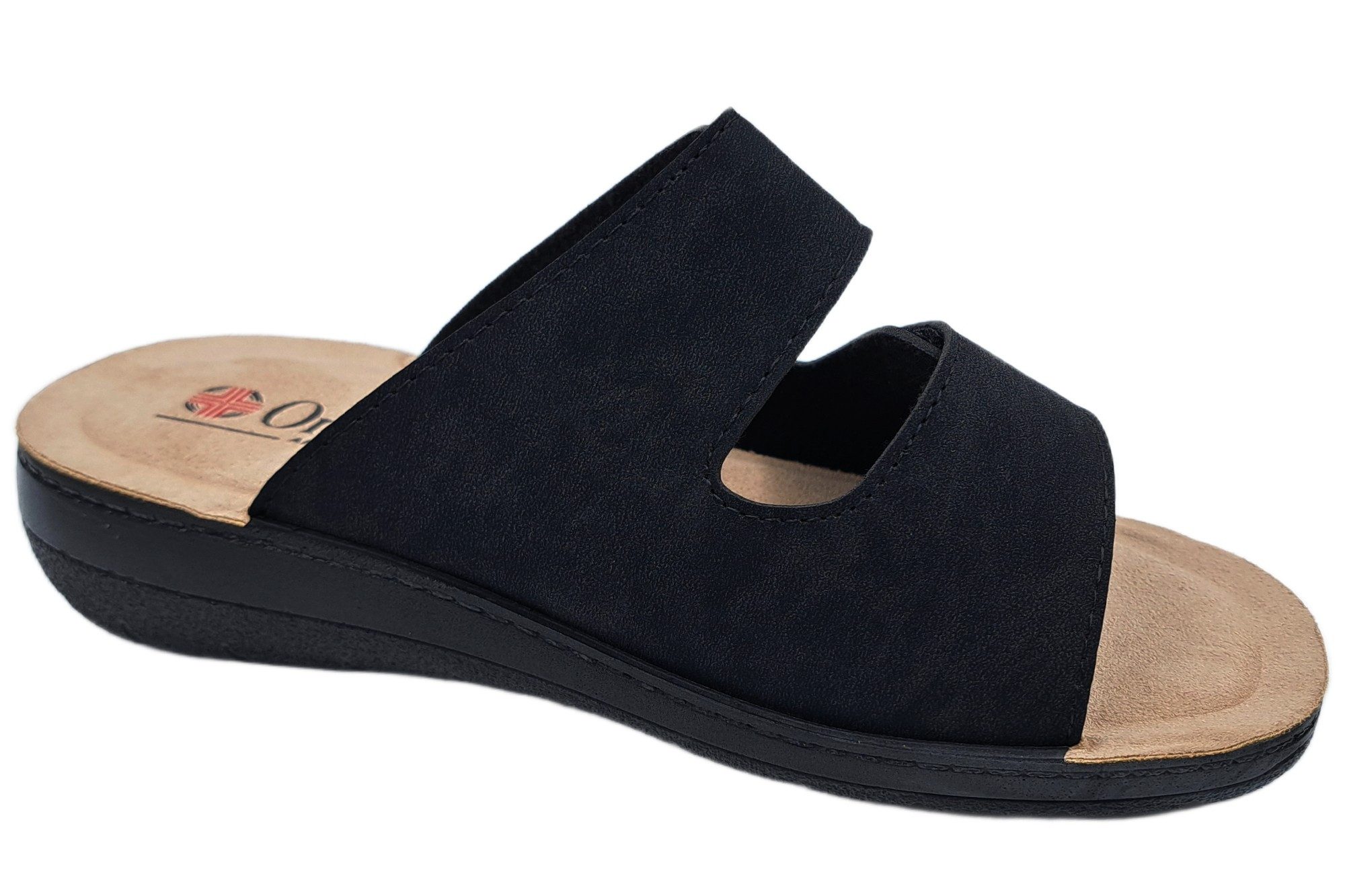 PADERO Ortomed Damen Pantolette Weite H für breite Füße geeignet günstig online kaufen