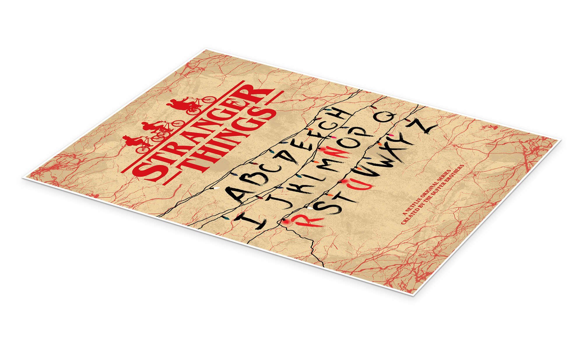 Posterlounge Wandbild Stranger Things (Englisch), HDMI2K, erhältlich als Po günstig online kaufen