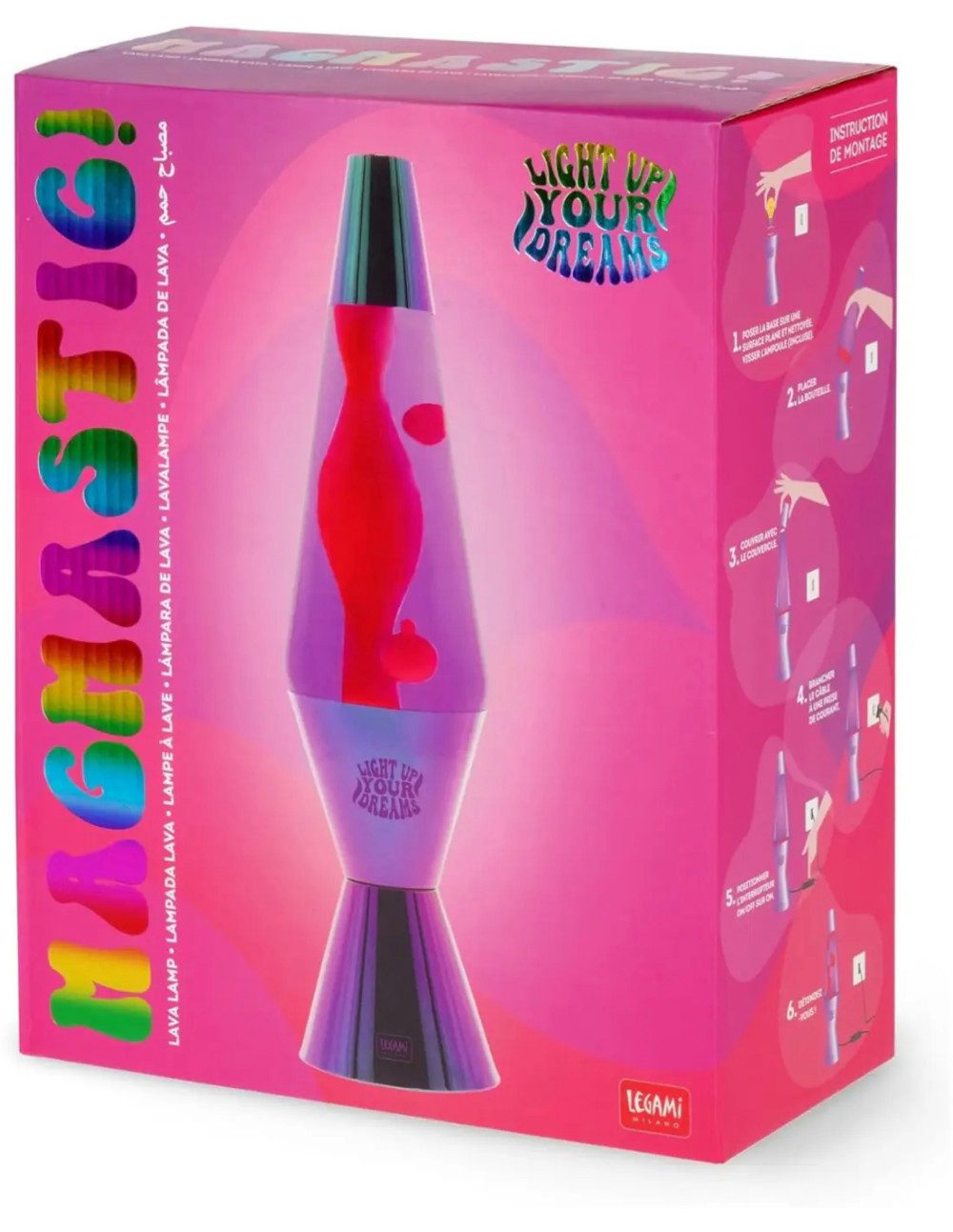 Legami Spiel LEGAMI Magmastic! Lavalampe Holo Fairy