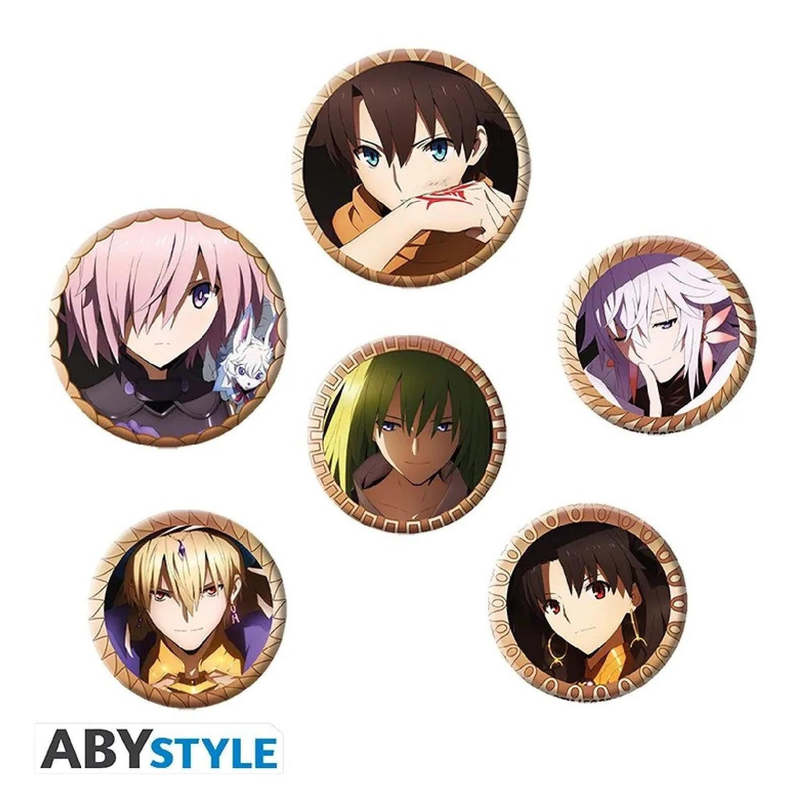 ABYstyle Merchandise-Figur FATE/GRAND ORDER - Badge Pack - Characters
