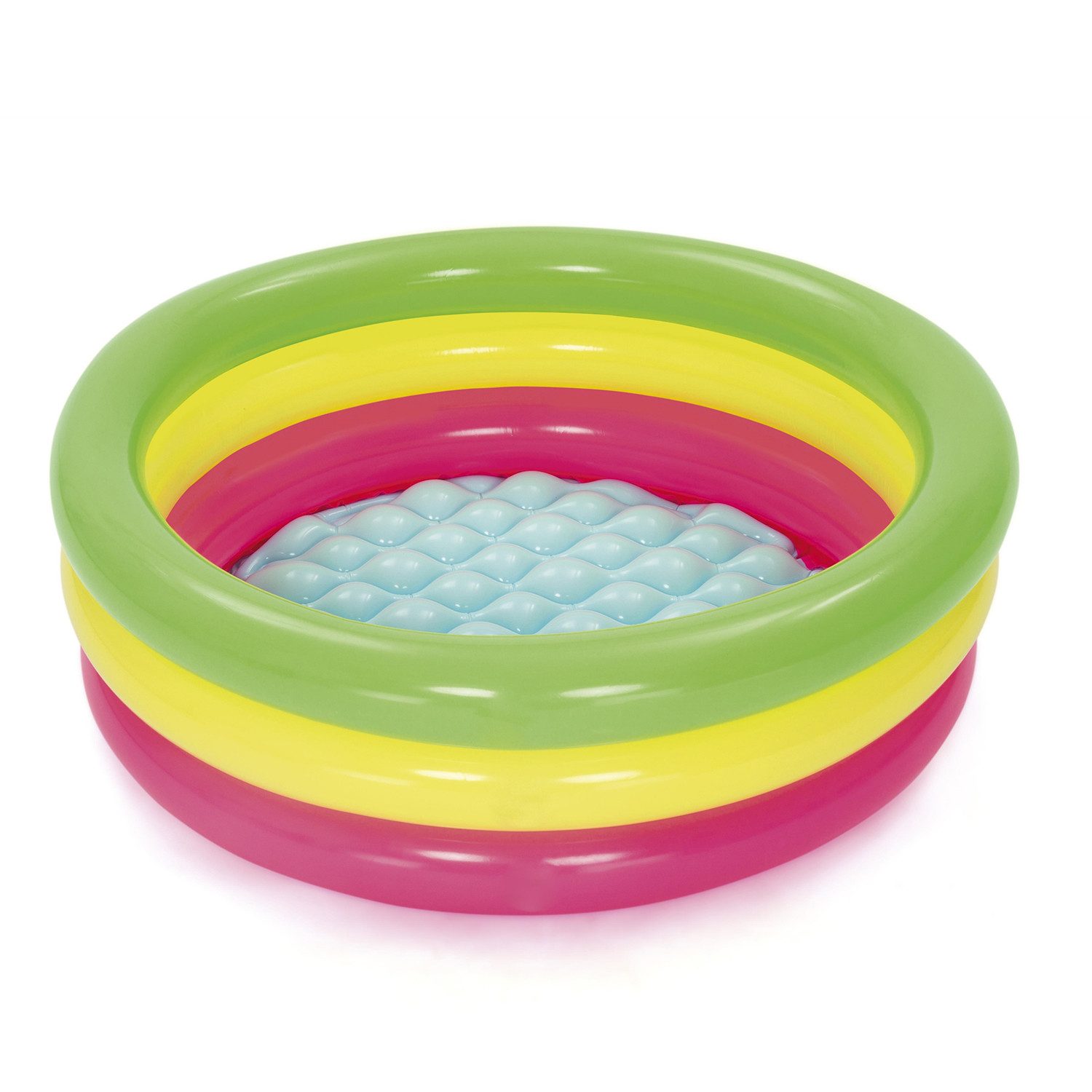 Bestway Planschbecken Swim Squad, (Packung, 1-tlg., Ø 70 x 24 cm), Weicher, aufblasbarer Boden