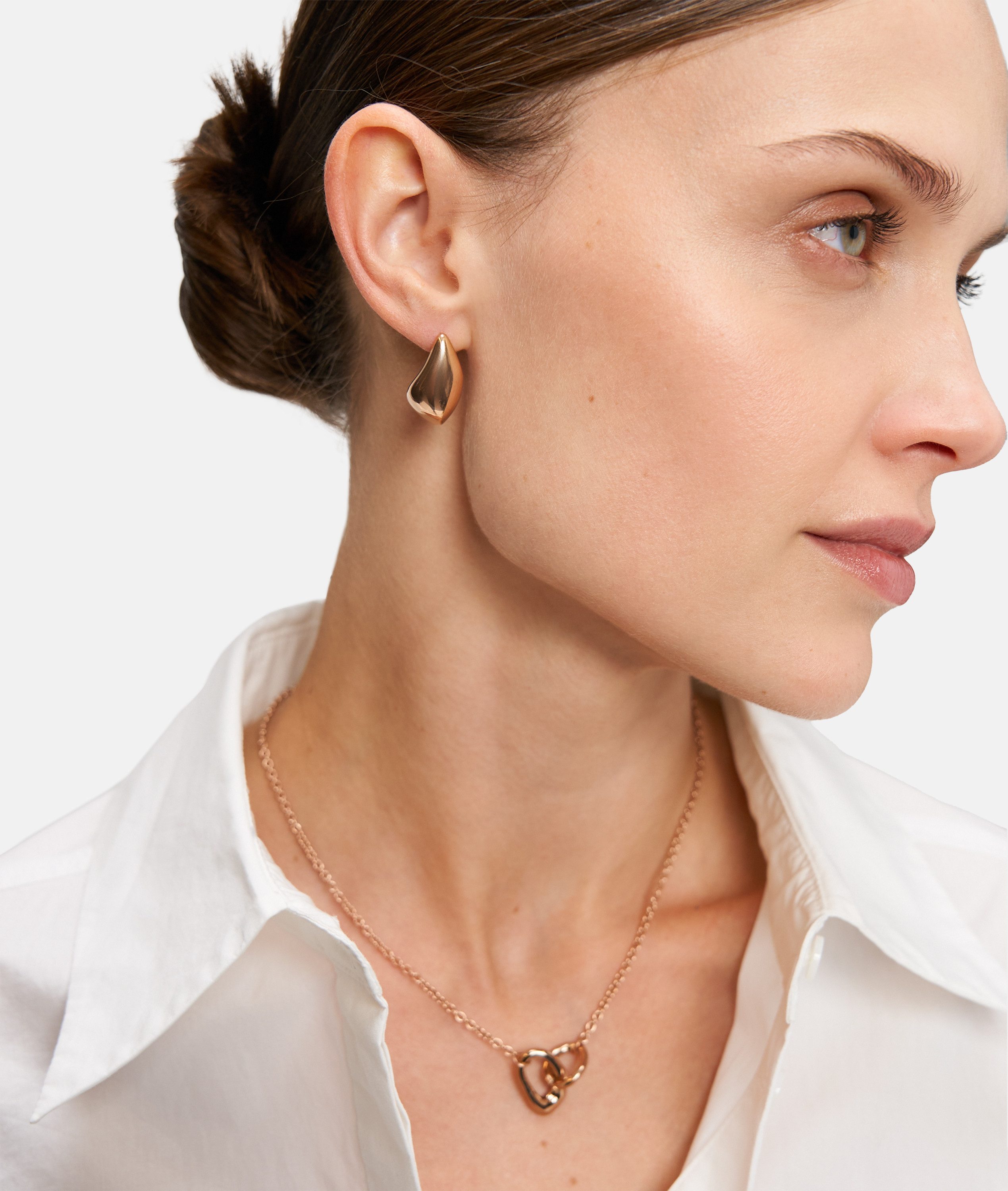 Tamaris Edelstahlkette Edelstahl rosa...