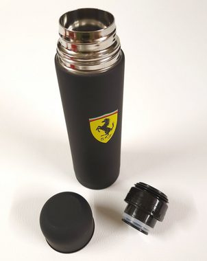 Ferrari Isolierflasche Scuderia F1 Thermoskanne, Schwarz 500 ml