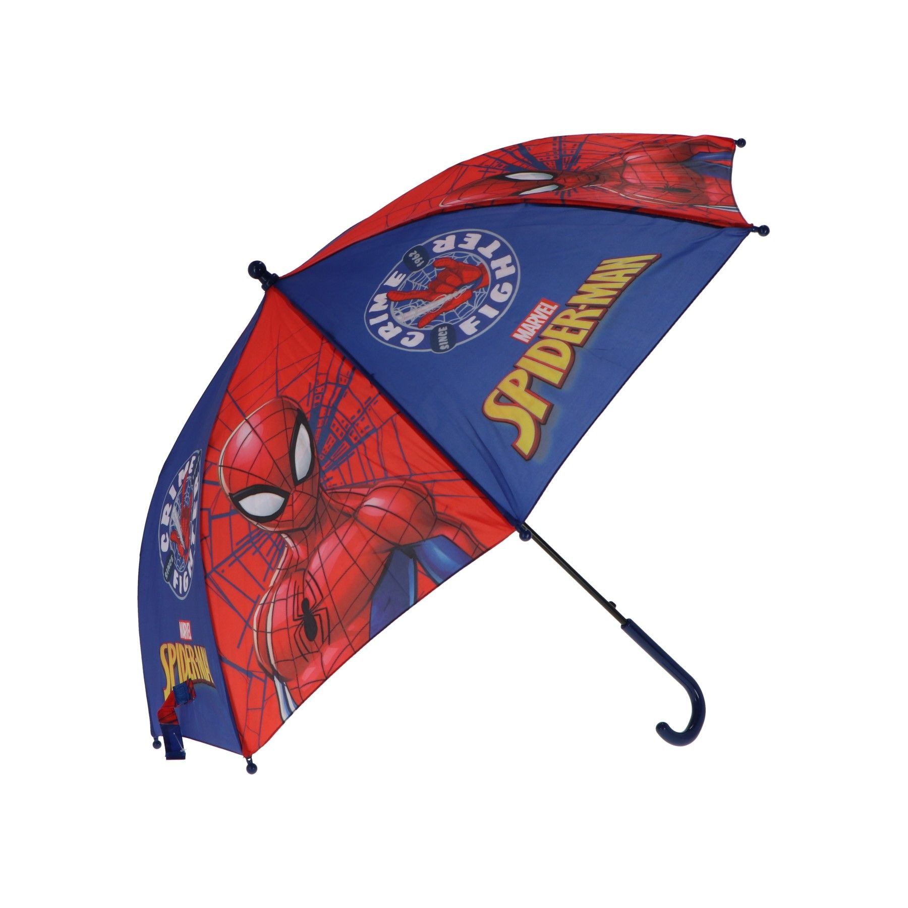 Spiderman Stockregenschirm Regenschirm Ø 78 cm – Kinder Stockschirm für jedes Wetter