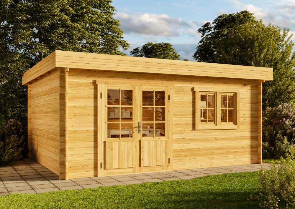 Alpholz Gartenhaus Holz Spree-28 B, BxT: günstig online kaufen