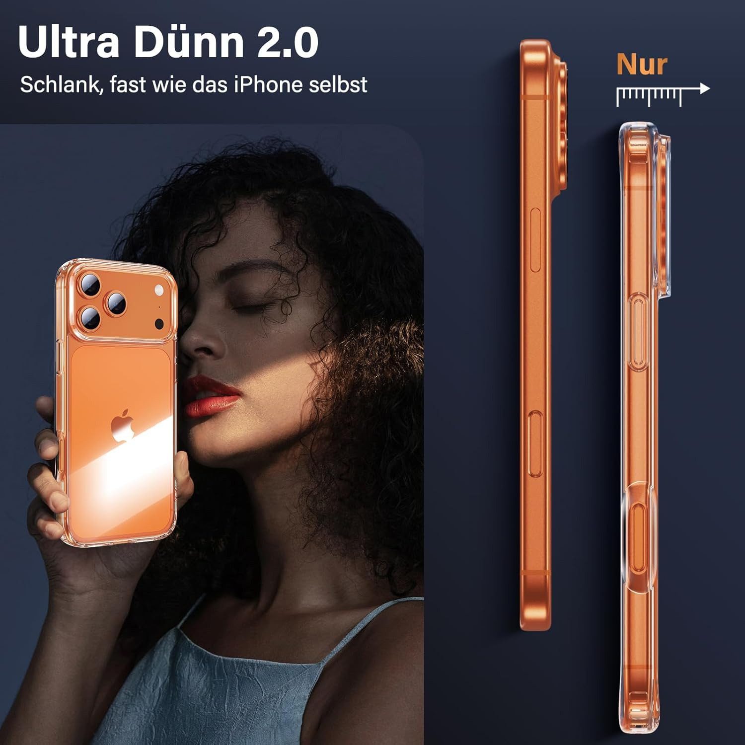Fyrove Sichtschutzfolie 7-in-1 iPhone 17 Pro mit einem hochwertigen Komplettset bestehend, (aus 3× 9H gehärteten Displayschutzfolien, 3× Kamera-Schutzgläsern un – Bild 5 von 5