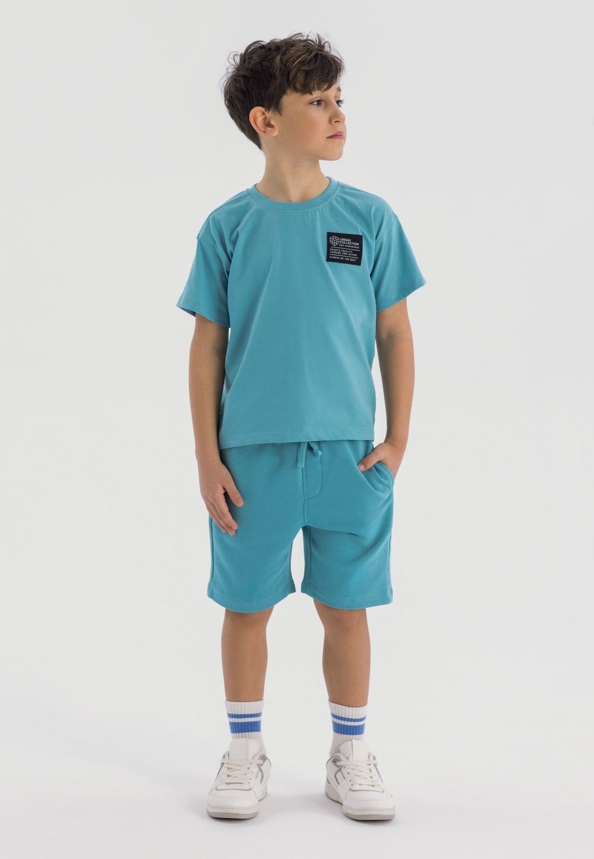 Shirt & Shorts Set T-Shirt und Sweatshorts (3y-14y)