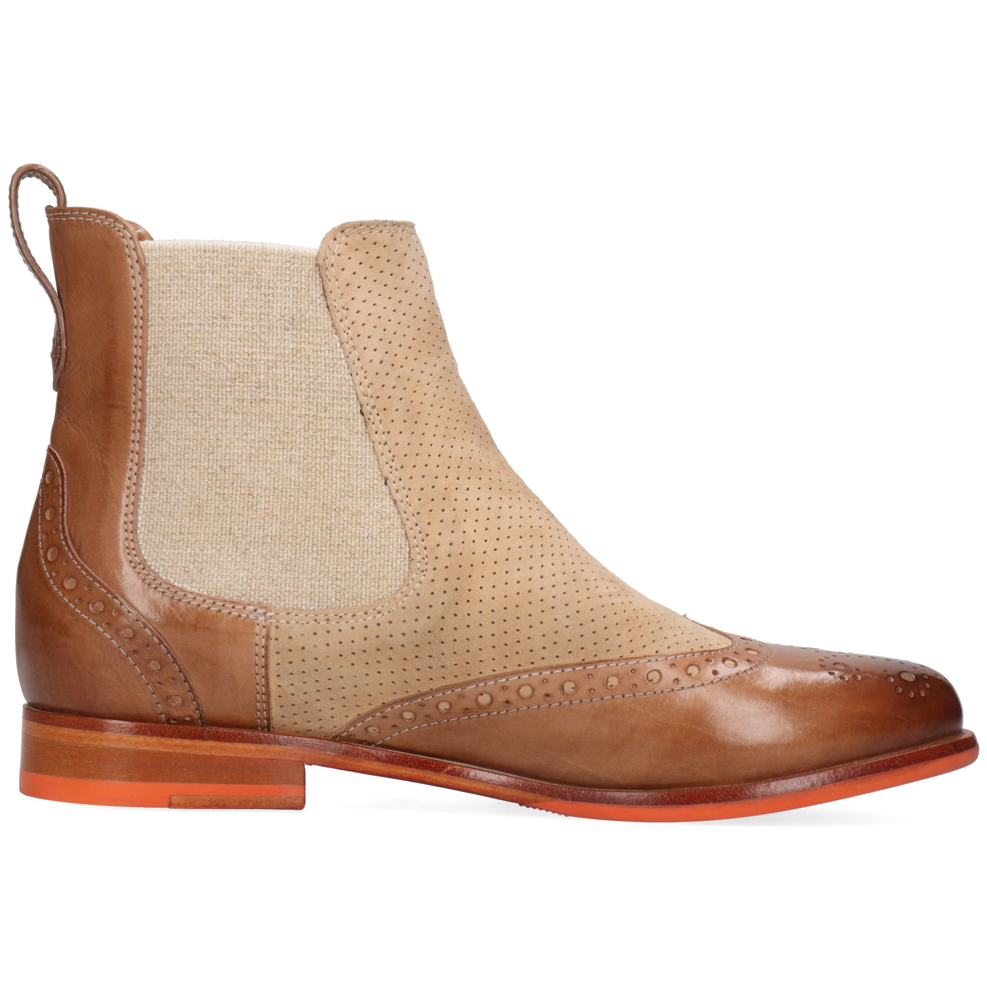 Melvin & Hamilton Selina 29 Leder-Chelsea Boots für Damen Stiefelette Flach günstig online kaufen