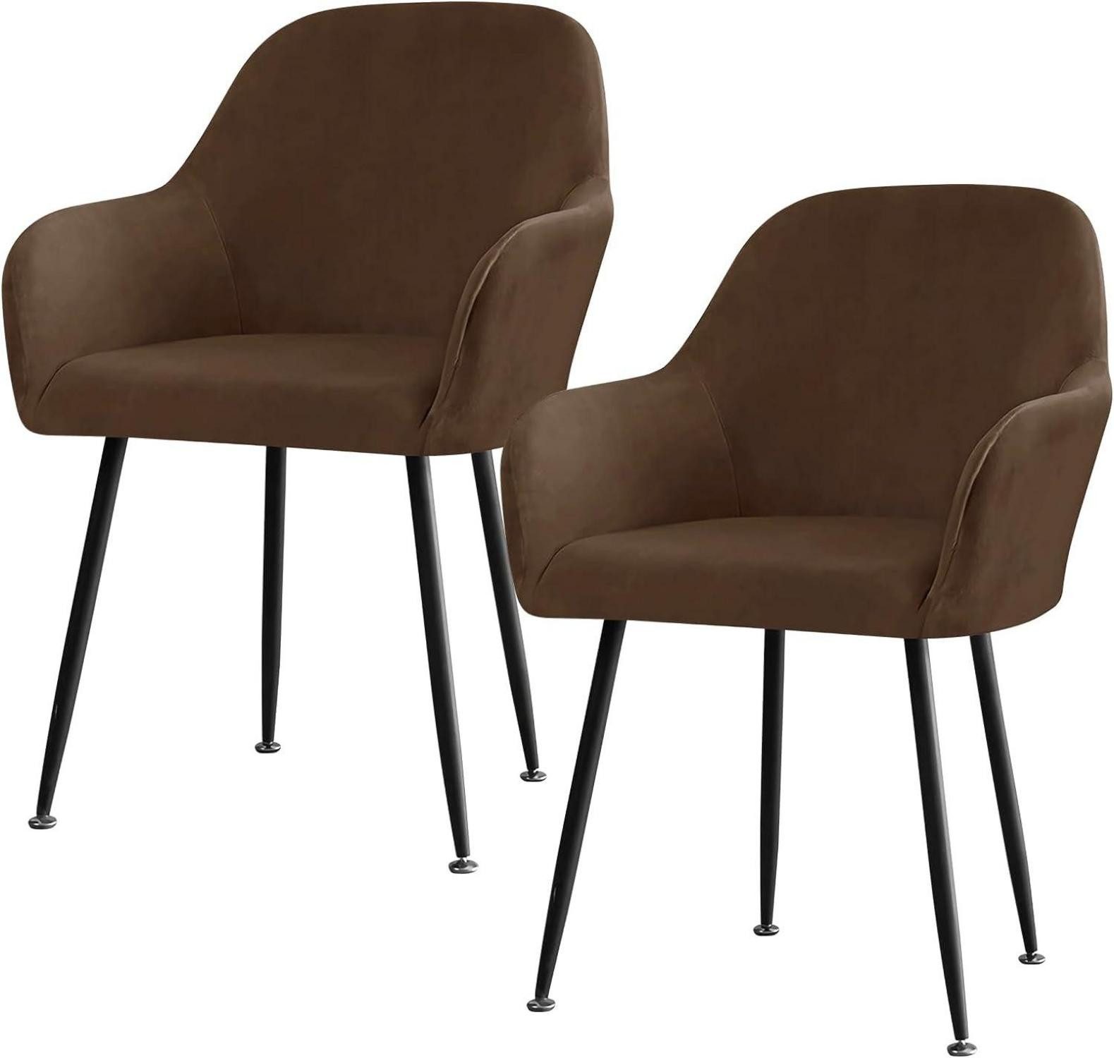 LuxusKollektion Esszimmerstuhl Stretch Stuhlbezug 2er Set günstig online kaufen