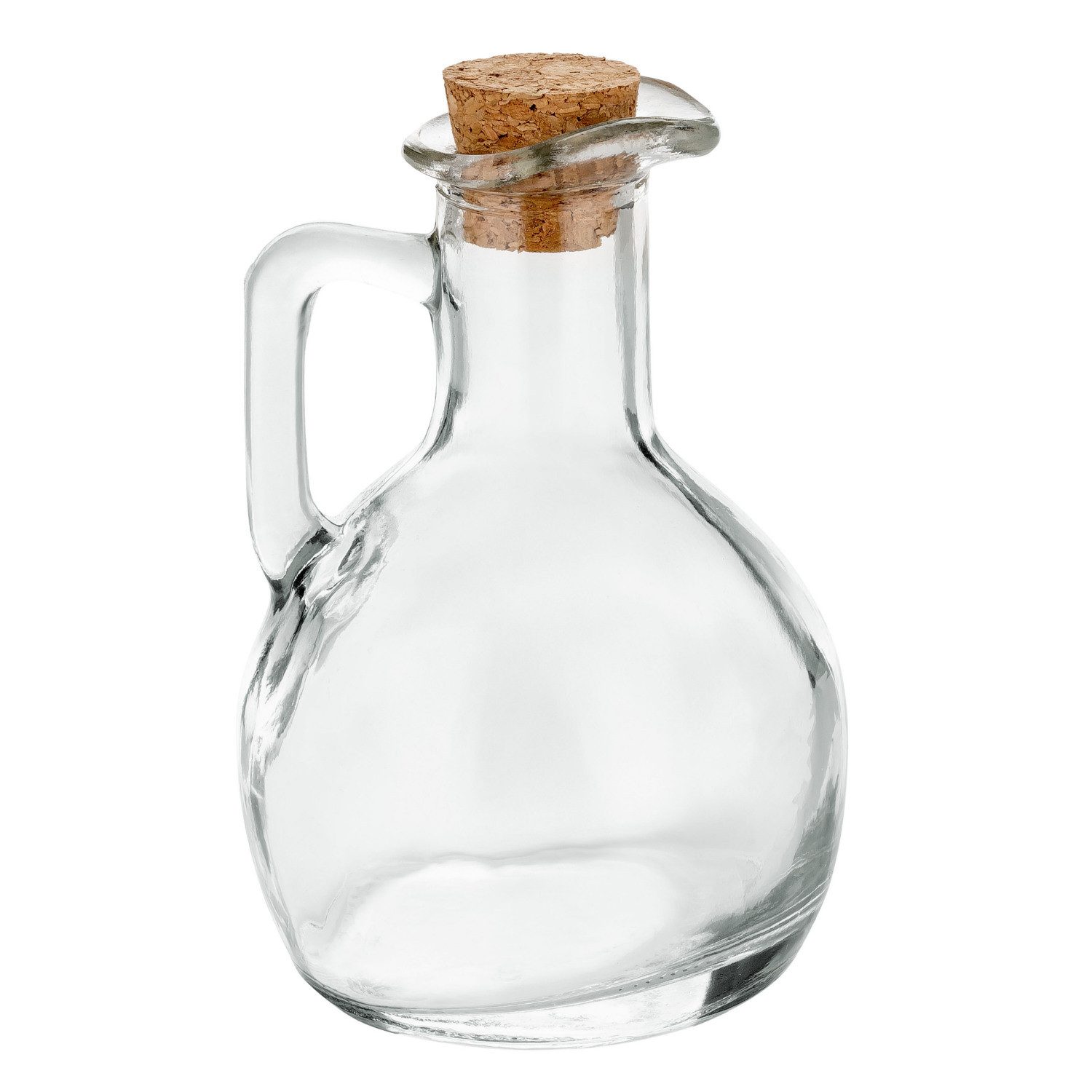 Flaschen-Fuchs Vorratsglas 48x Glasflasche mit Korken 150ml zum befüllen Likör Ostern Weihnachten, Glas, (48-tlg)