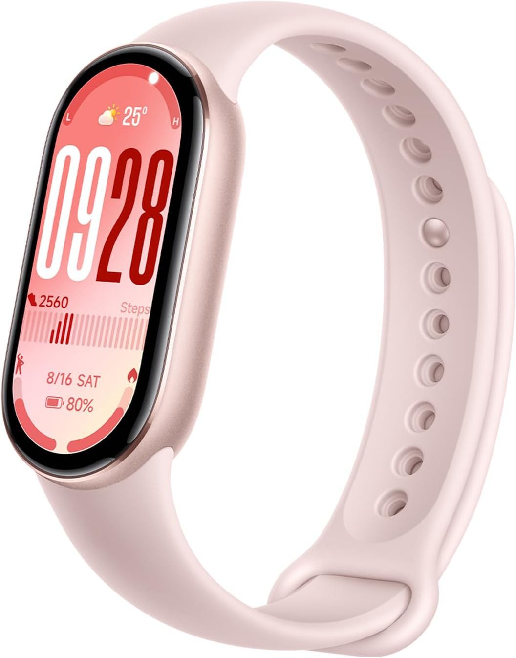 Xiaomi Multifunktionaler Fitness Tracker mit Herzfrequenz & Schlafanalyse Smartwatch (1,72 Zoll, Android/iOS), IP68 Wasserdichter Tracker mit GPS Telefonfunktion & Aktivitätsmessung