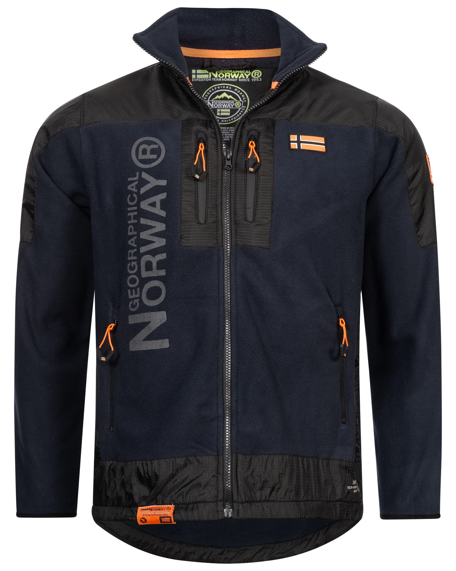 Geographical Norway Fleecejacke Herren Polar Fleece Winter Jacke Outdoor Üb günstig online kaufen