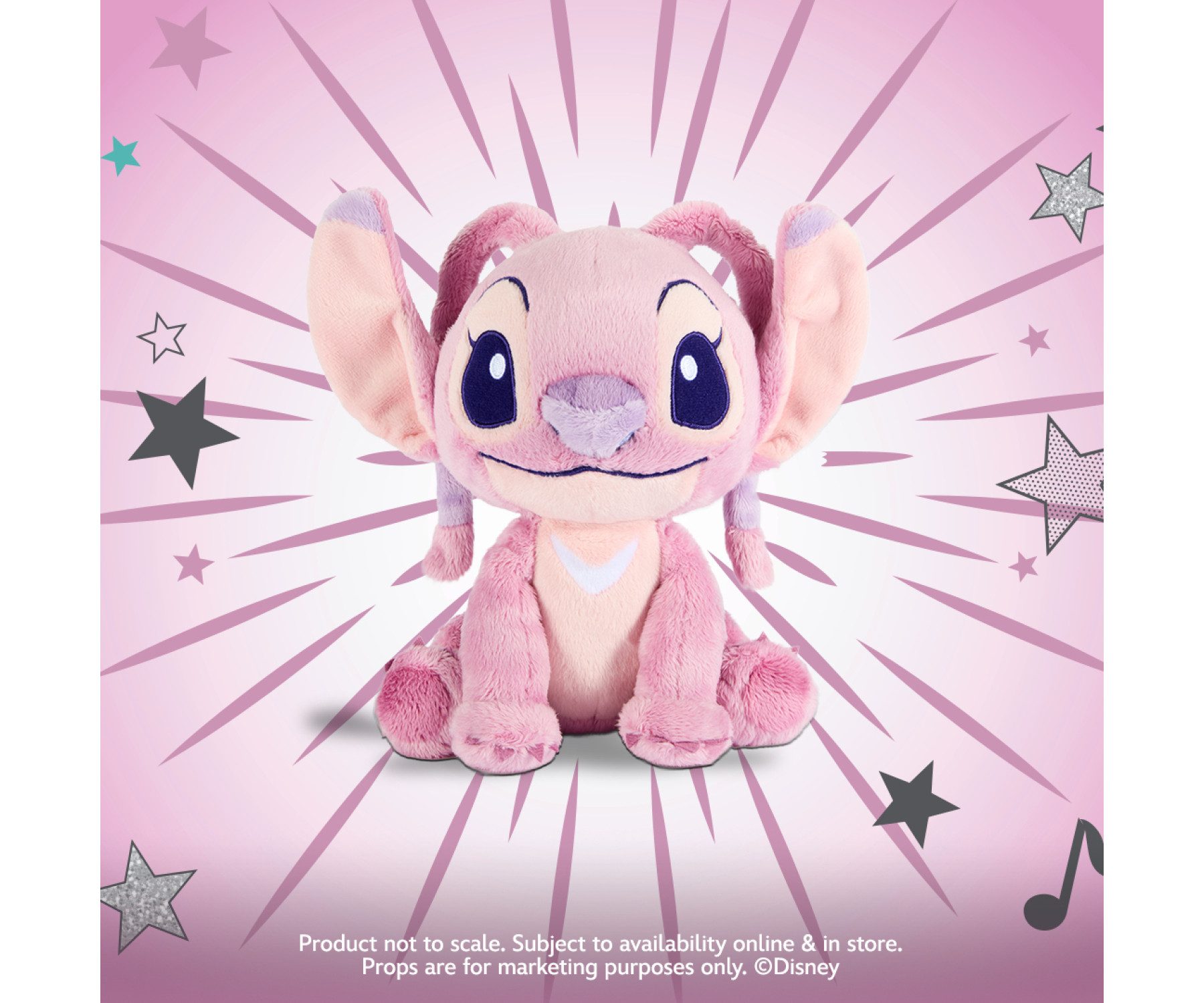 SIMBA Kuscheltier Disney Lilo und Stitch, Angel, 25 cm