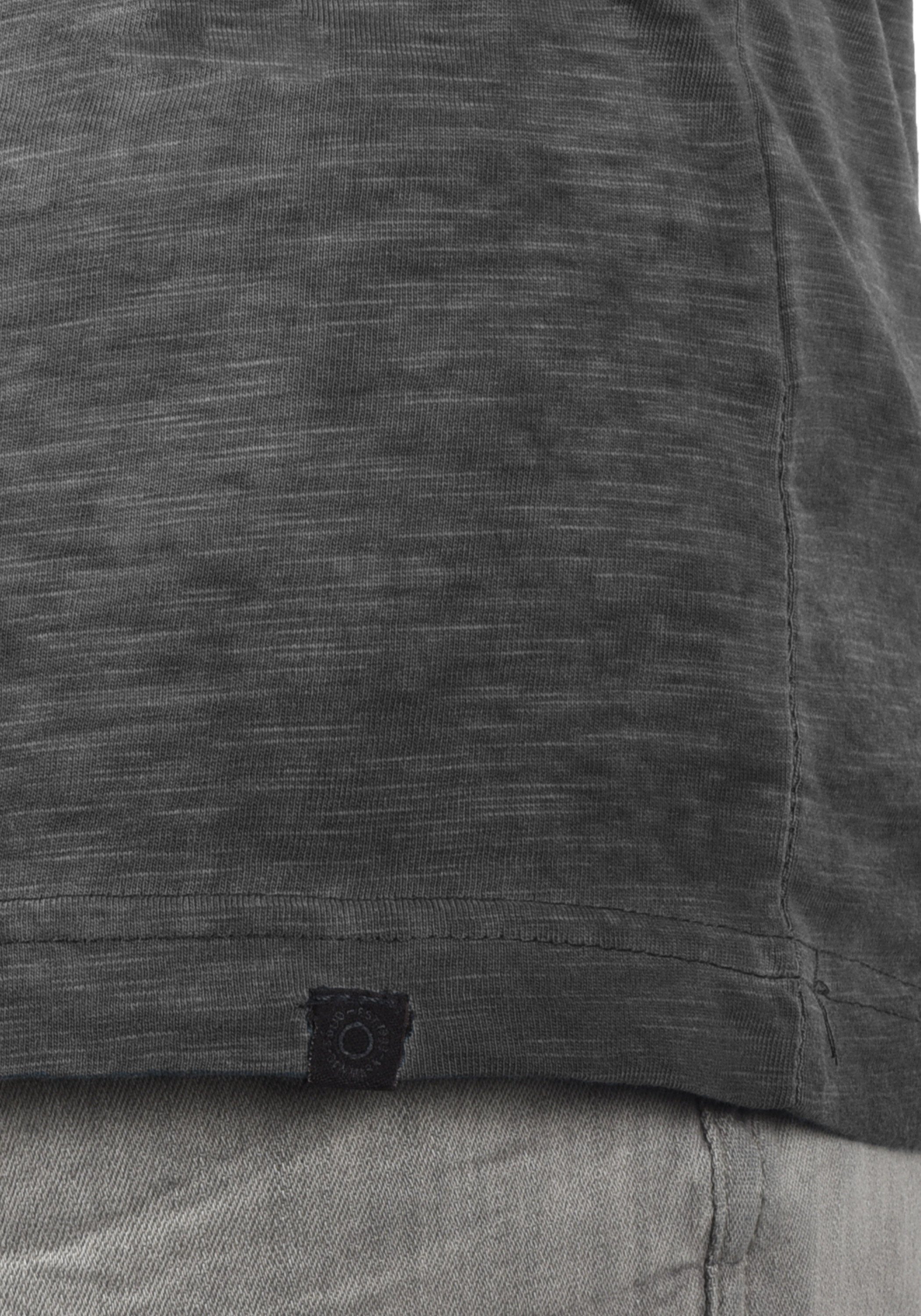 Solid T-Shirt (9000) V-Ausschnitt Black mit T-Shirt SDConley