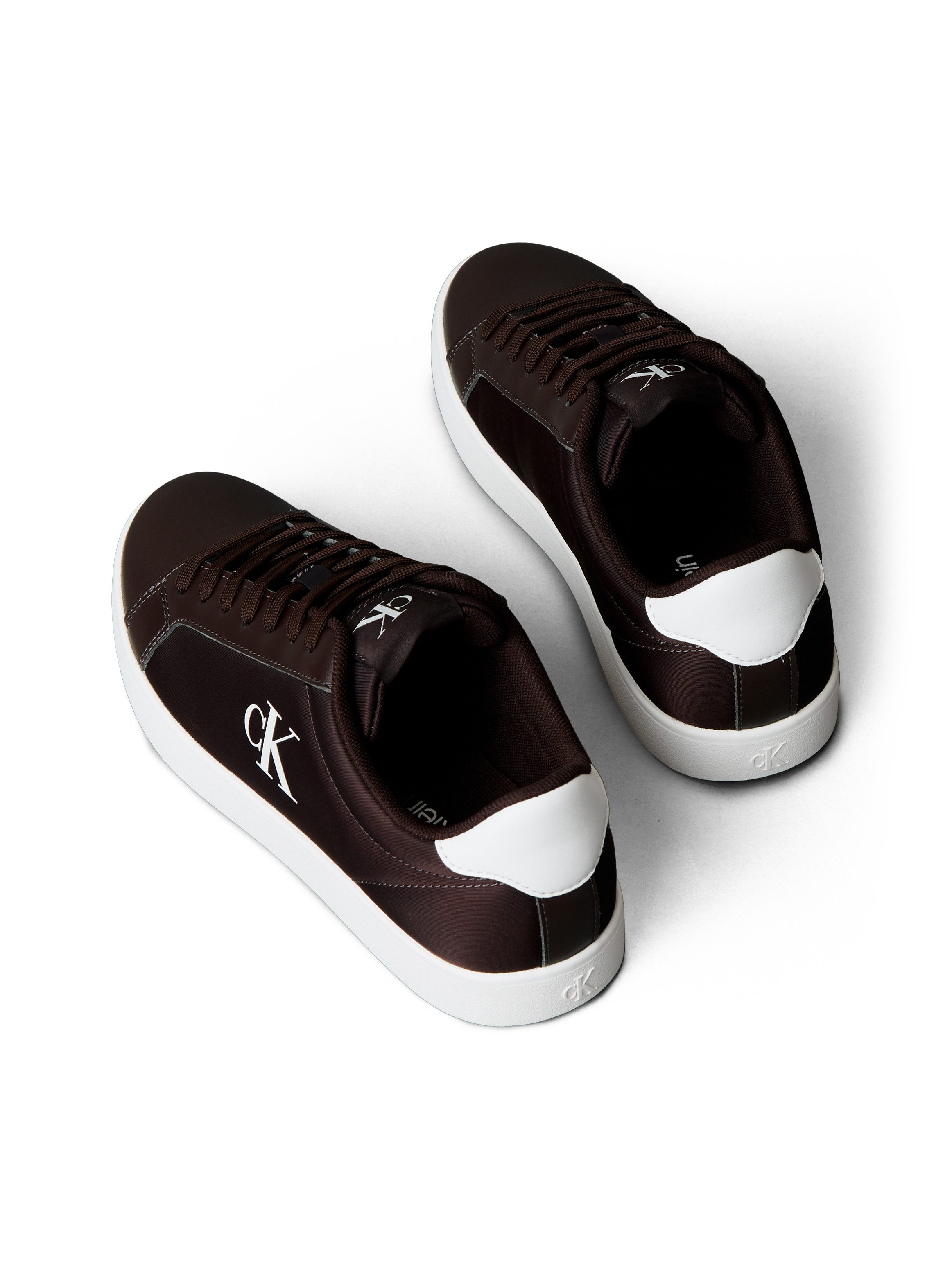 Calvin Klein Jeans CUPSOLE LACE UP PU MG Sneaker Schnürschuh, Halbschuh, Freizeitsneaker, Casual-Schnürer mit CK-Logo