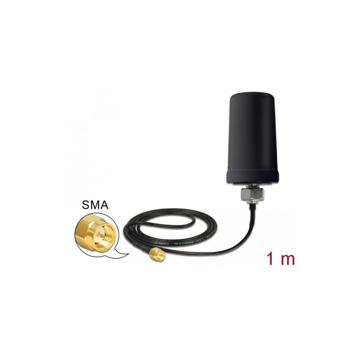 Delock 12544 - GSM / UMTS Antenne SMA Stecker 0,7 - 1,6 dBi... WLAN-Antenne