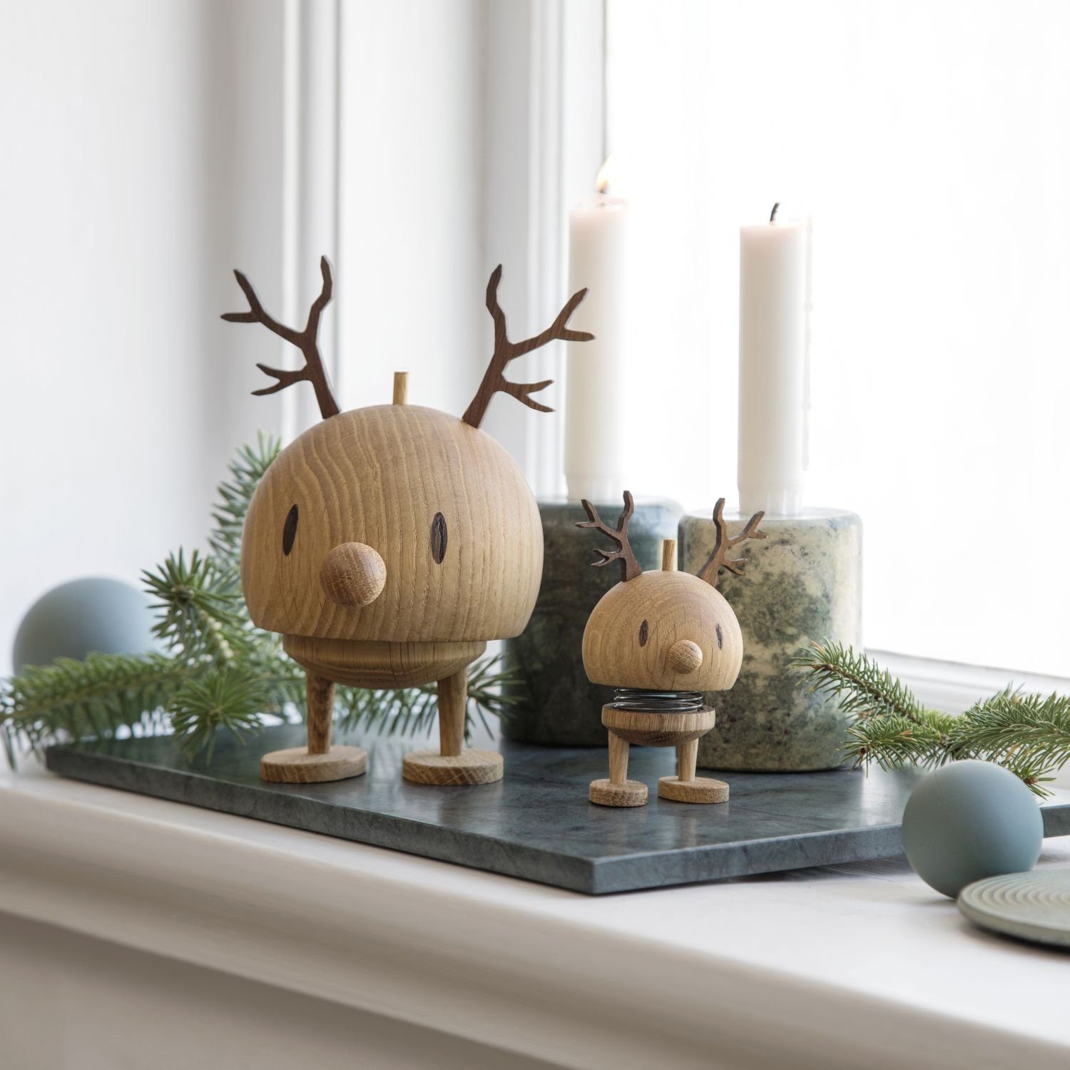 HOPTIMIST Dekofigur Reindeer Bumble S Oak günstig online kaufen