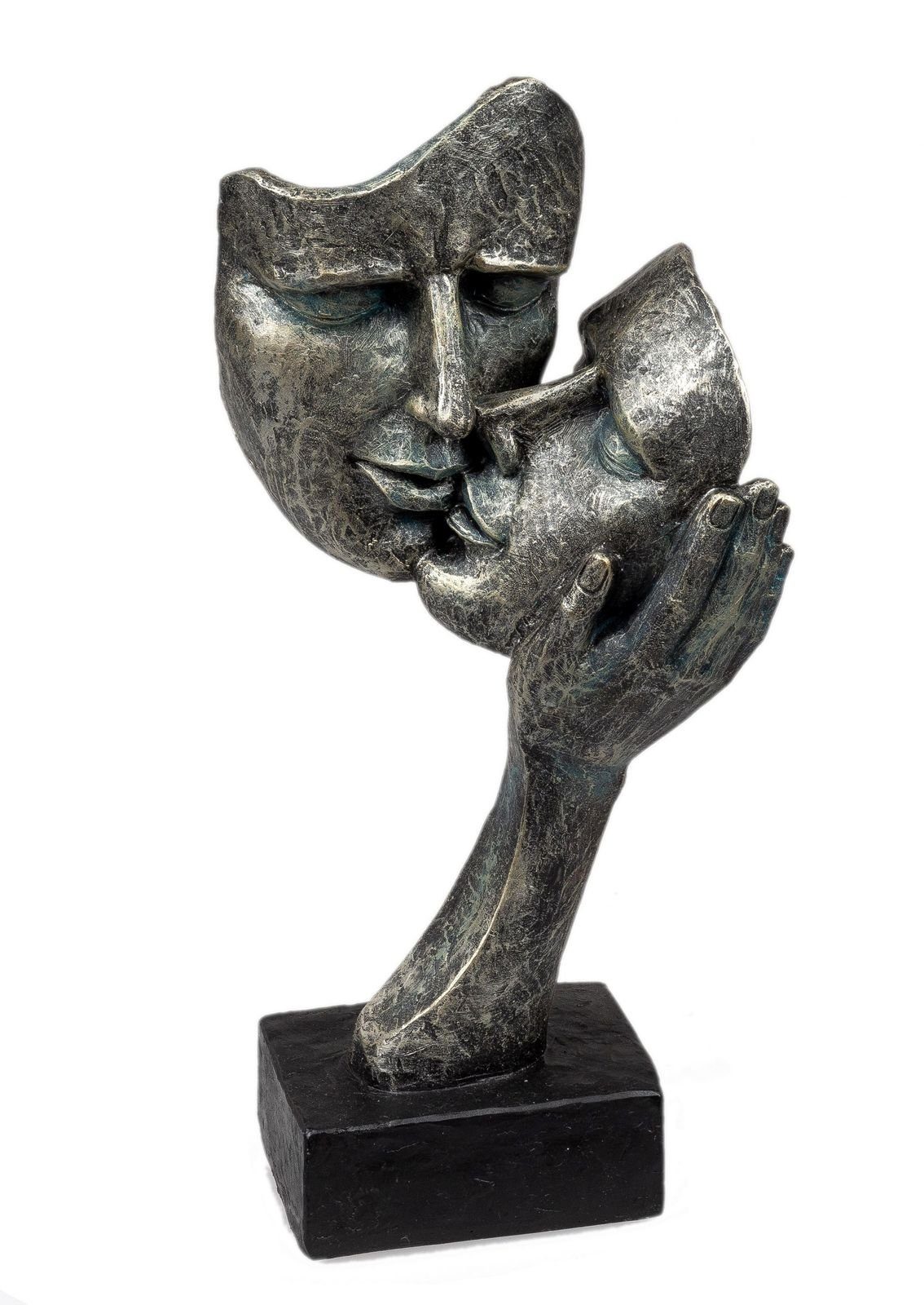 formano Sammelfigur Büste Gesichter auf Sockel Liebespaar