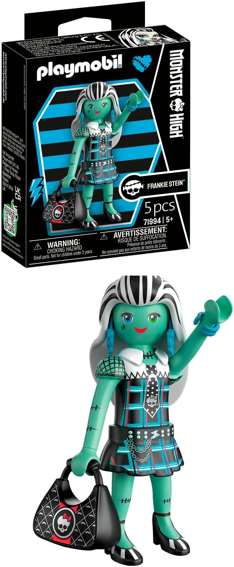 Playmobil® Frankie Stein (71994), Monster High Konstruktions-Spielset, (5 S günstig online kaufen