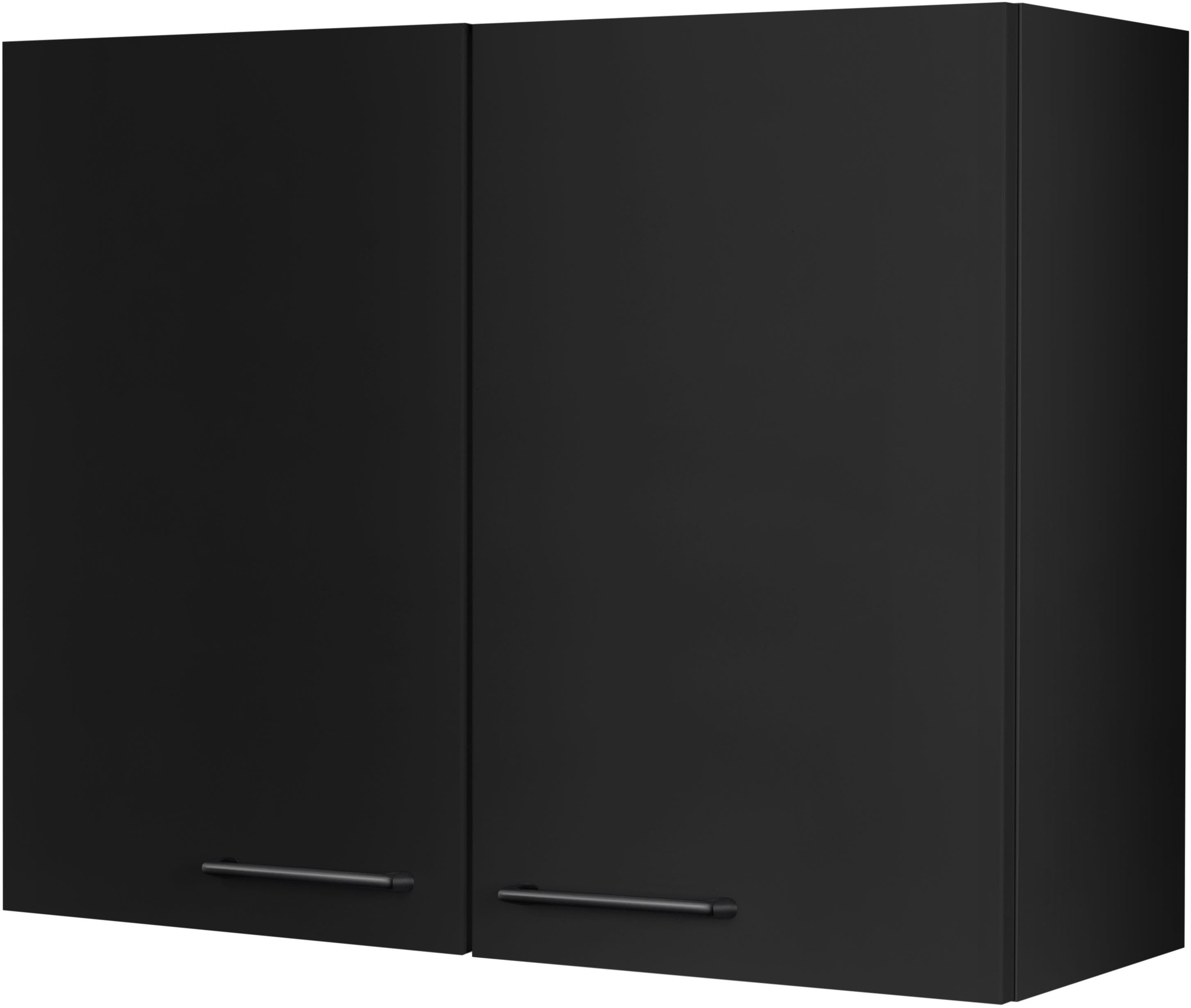 nobilia® Hängeschrank "MIAMI", vormontiert, mit zwei Einlegeböden, Breite 90 cm