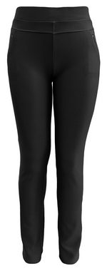 Aurela Damenmode Schlupfhose Basic Damen Leggings angenehme Haus- oder Freizeithose Classic (1-tlg) modernes Design, auch in großen Größen erhältlich, mit Komfortbund