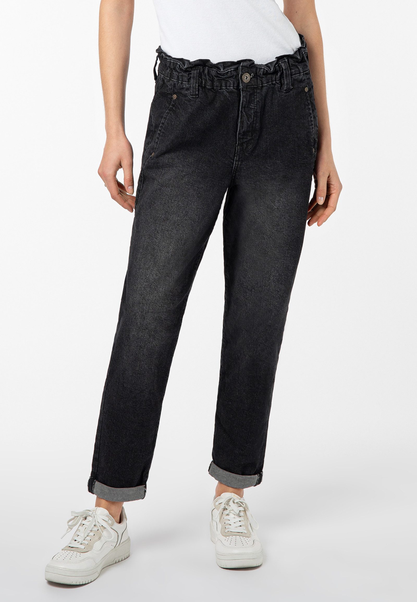 SUBLEVEL Skinny-fit-Jeans Paperbag Jeans