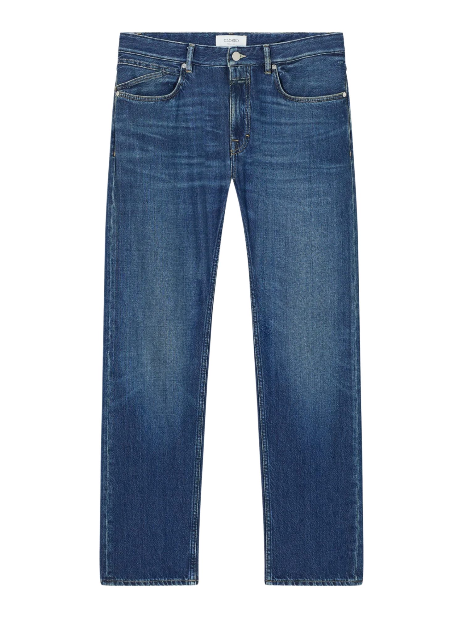CLOSED 5-Pocket-Jeans blau,Casual,Baumwolle,Unifarben,Straight Leg,Mittel
