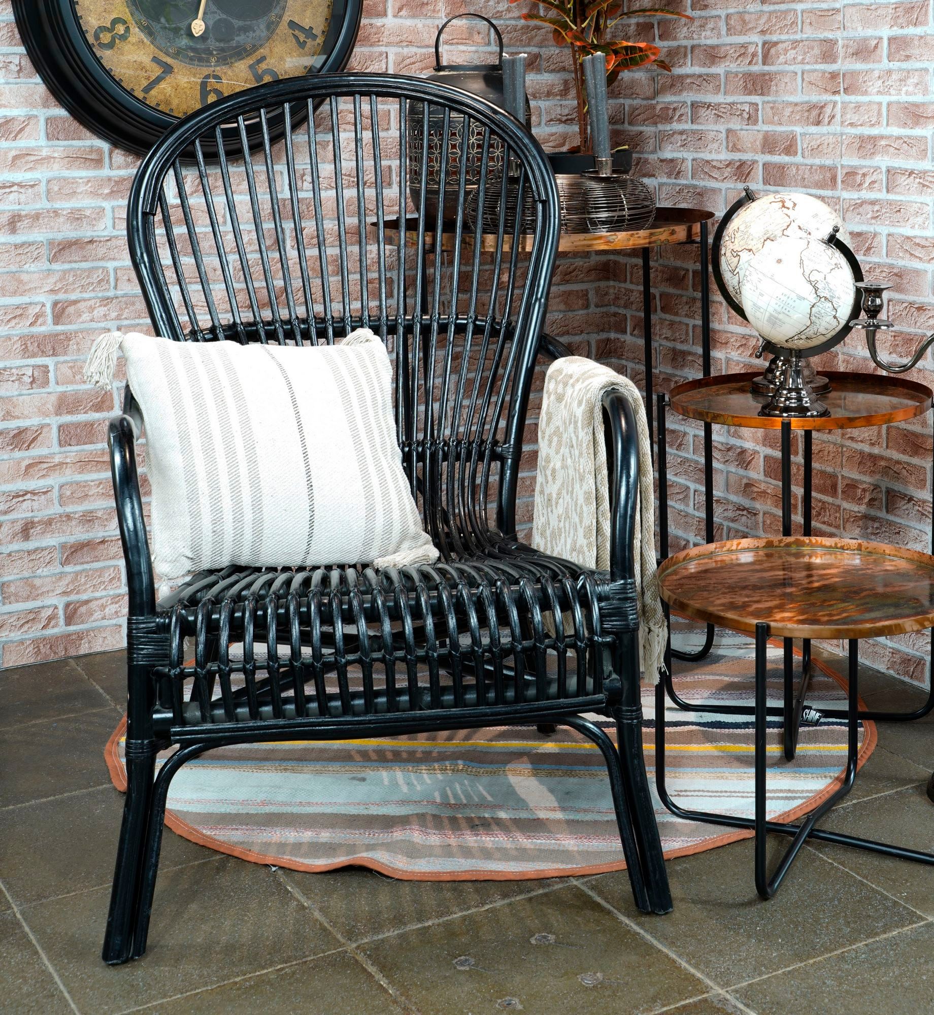 Lesli Living Cocktailsessel Lesli Living Rattansessel günstig online kaufen