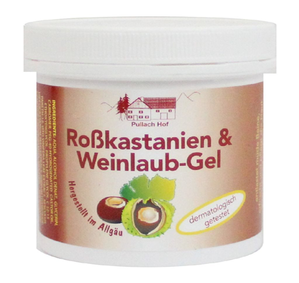 emeco Körpergel 2 x Rosskastanien- und Weinlaub-Gel 250ml R-1302, 2-tlg.