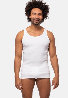 Ammann Unterhemd 2er Pack Organic Cotton Doppelripp (Spar-Set, 2-St) Unterhemd / Tanktop - Baumwolle - Weiche Bio-Baumwolle