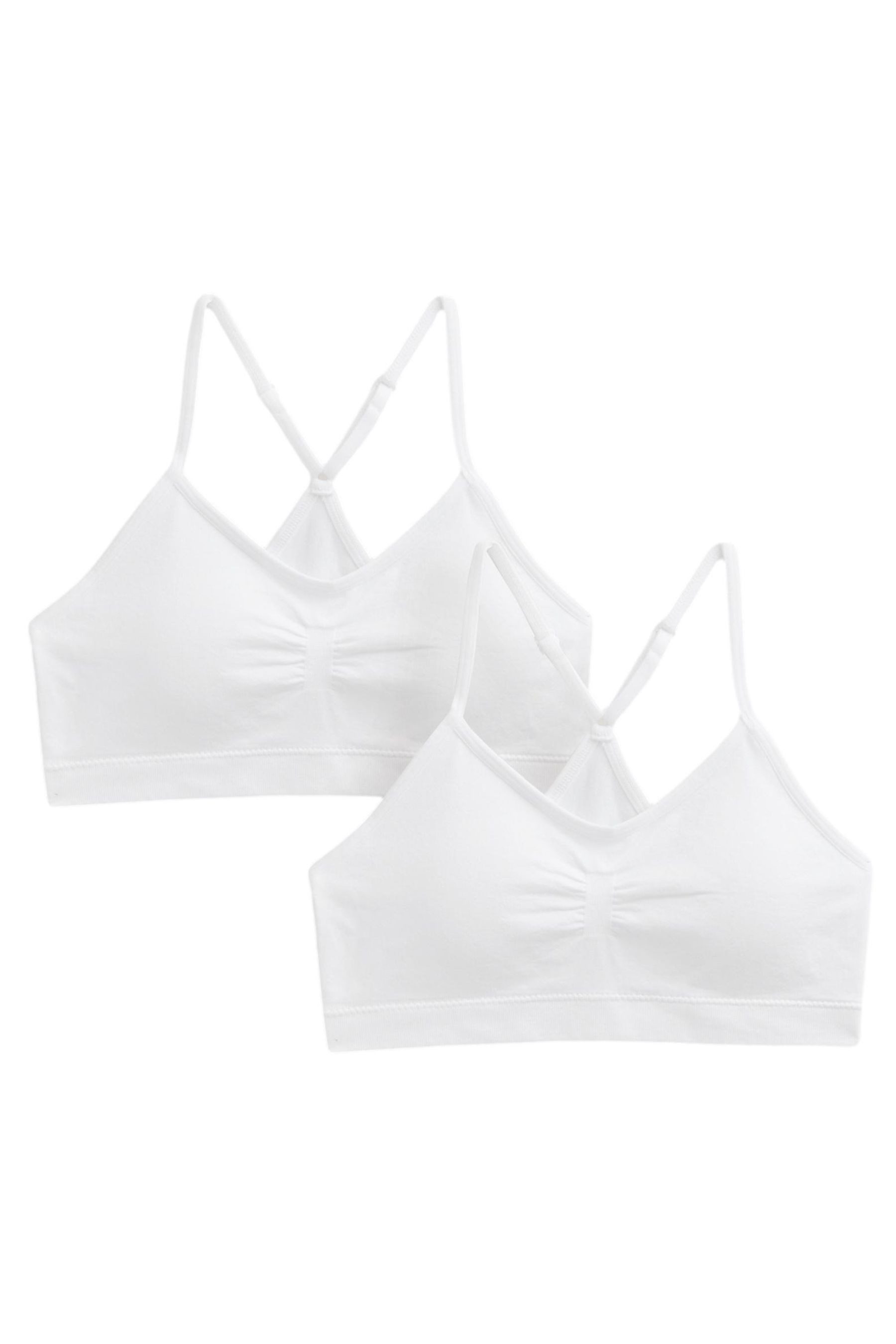 Crop-Top Nahtloses Kurzes Top mit Spaghettiträgern, 2 Stk.