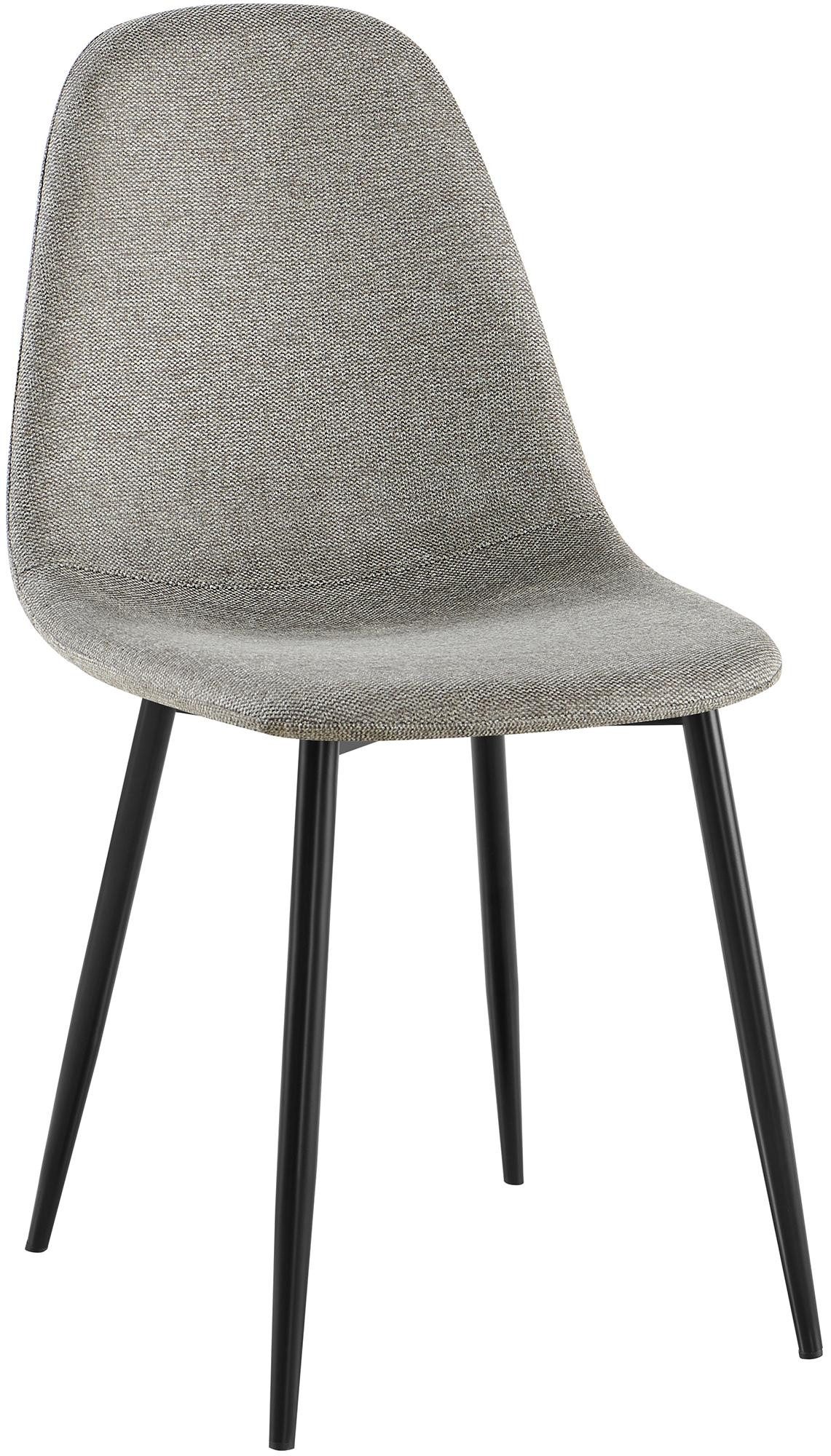 CLP Esszimmerstuhl Napier (1er, 1 St), mit Samt-, Stoff- oder Kunstlederbezug