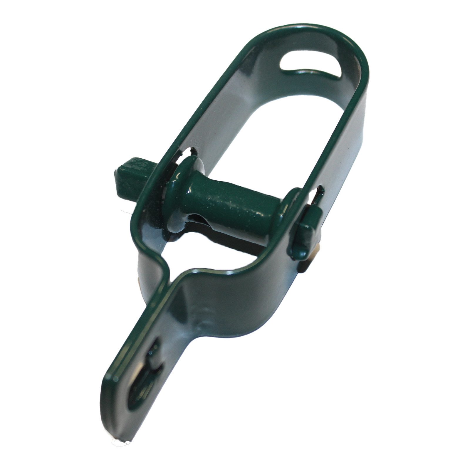 TRUTZHOLM Maschendrahtzaun 50 x Drahtspanner Grün 100mm Zaunspanner Maschendrahtspanner, (Set)