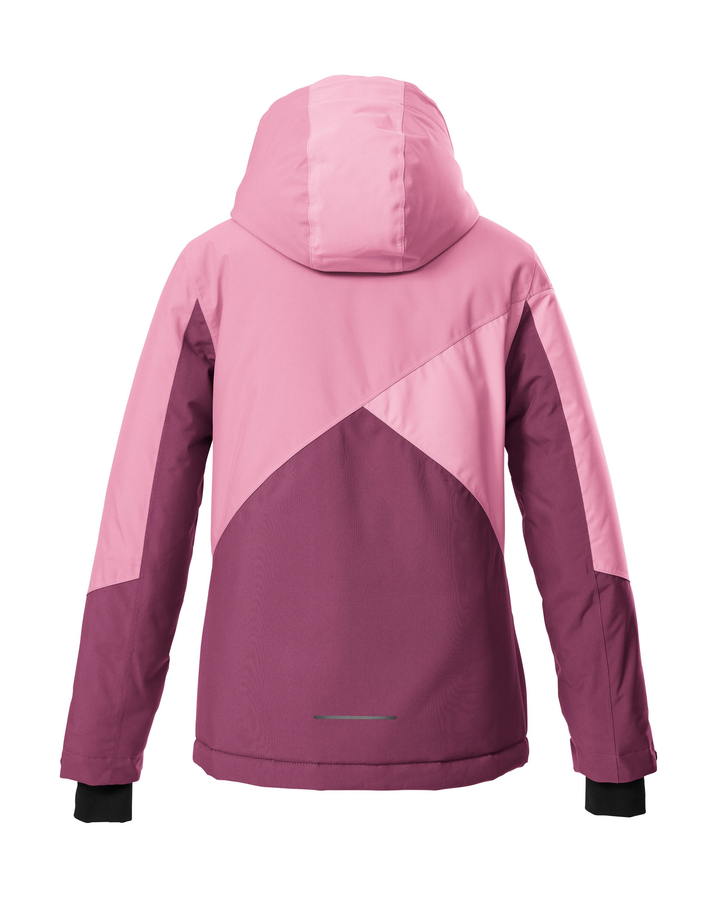Killtec Skijacke KSW 209 GRLS SKI JCKT Mädchen-Skijacke: wasserdicht, atmungsaktiv, Colourblock-Design