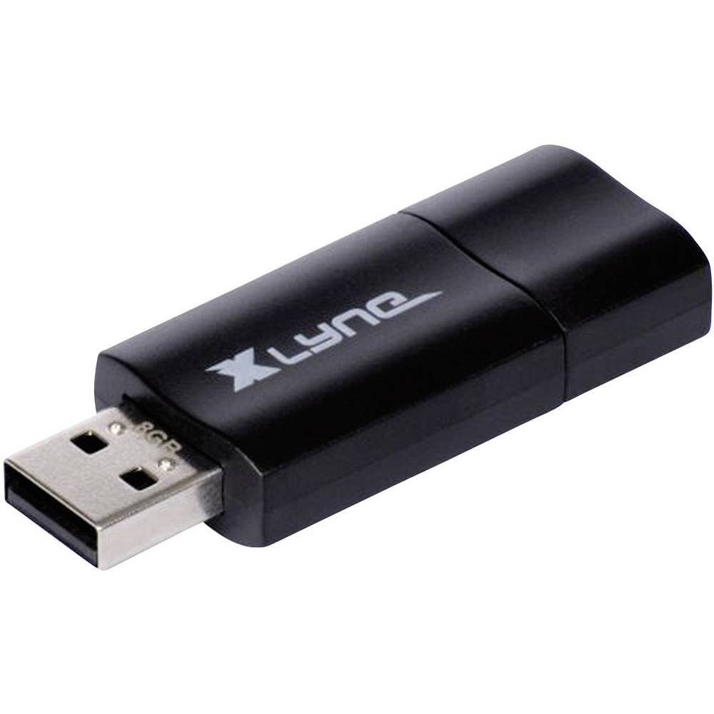 XLYNE USB-Stick 16 GB USB 2.0 7116000 USB-Stick (versenkbarer USB-Anschluss)