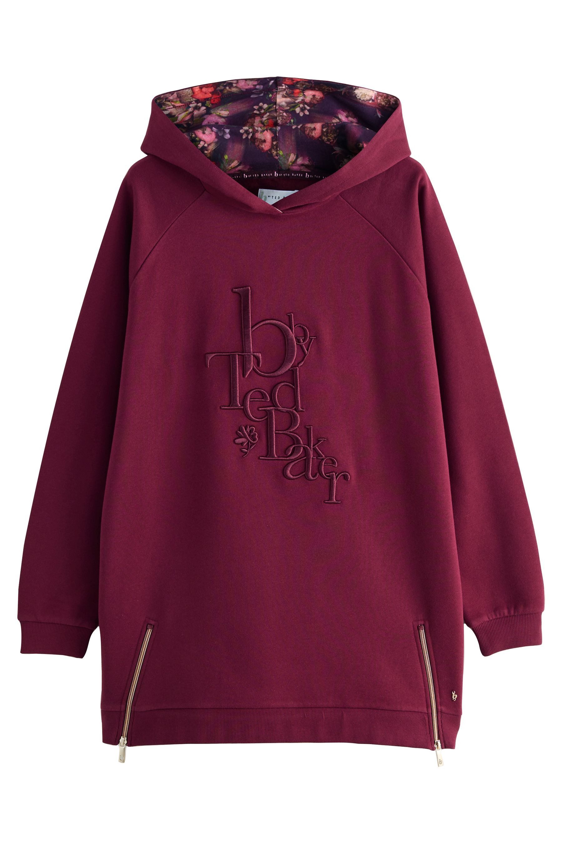 B by Ted Baker Kapuzensweatshirt B by Ted Baker Langes Hoodie (1-tlg) günstig online kaufen