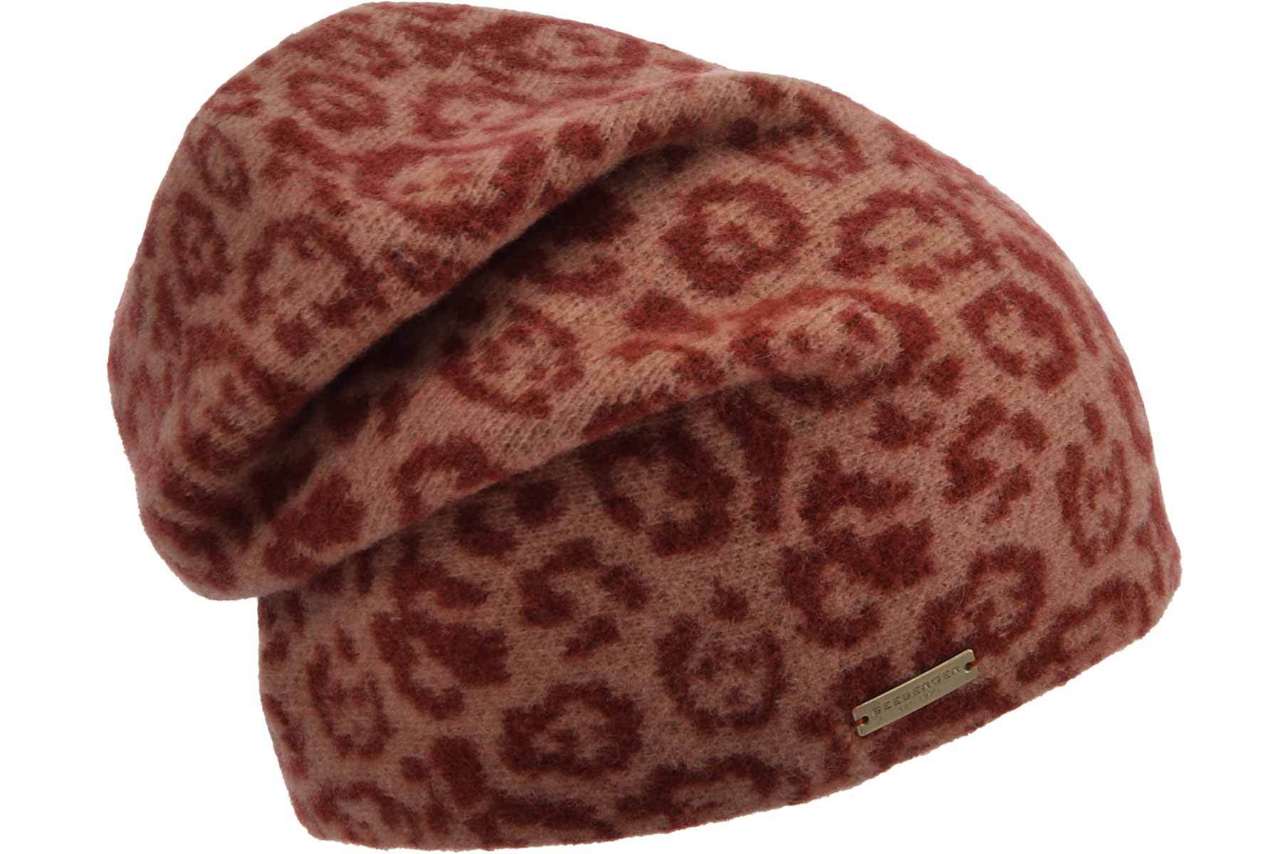 Seeberger Beanie Walk Headsock mit Leomuster 19851-0 günstig online kaufen