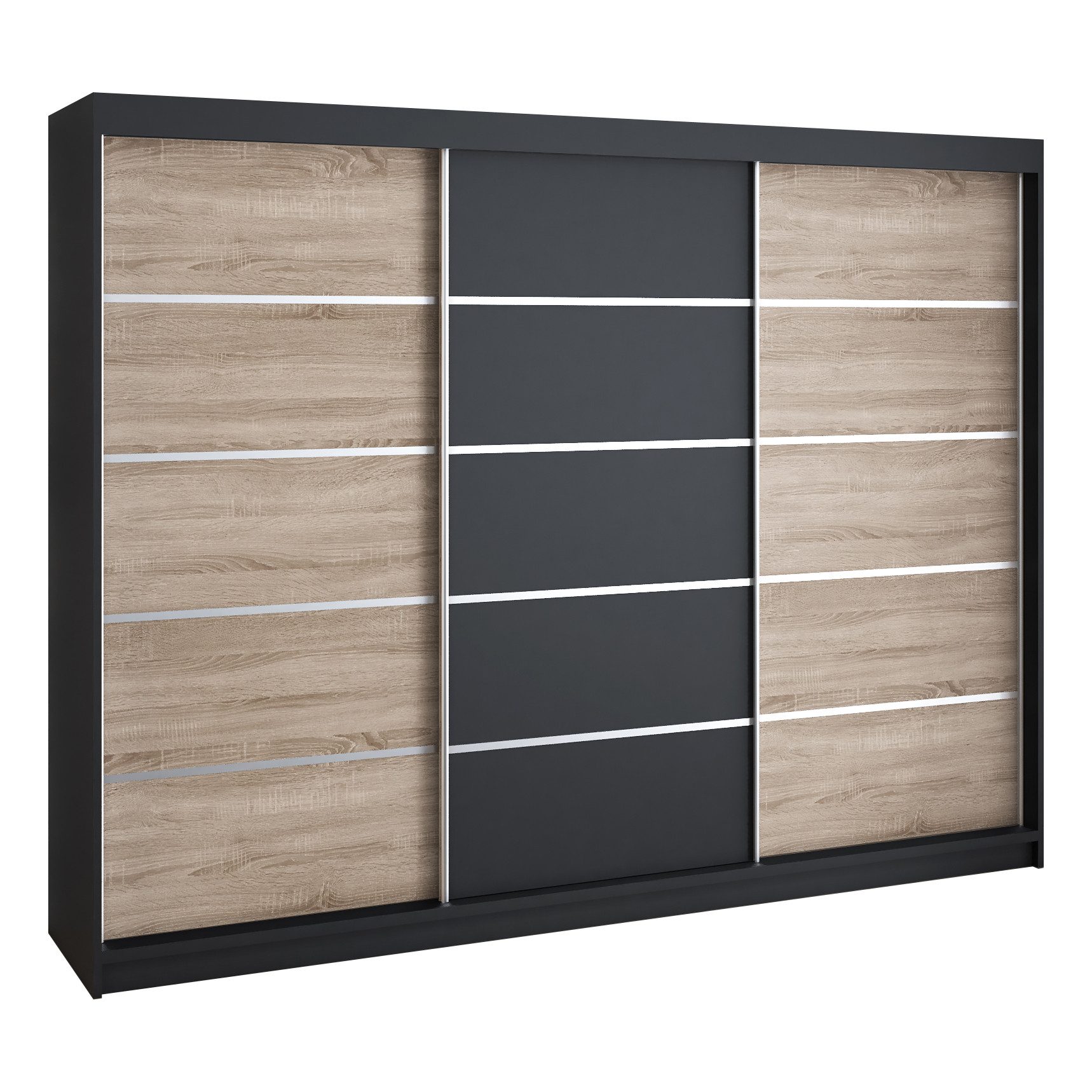 A&J MöbelLand GmbH Schwebetürenschrank STIM 200CM, günstig online kaufen