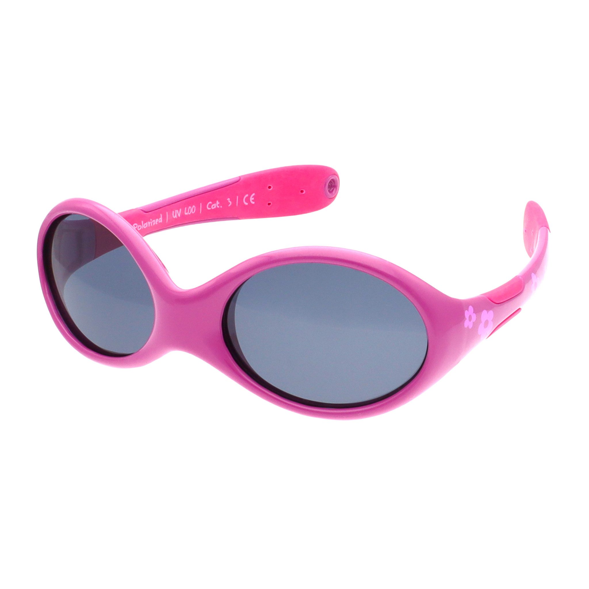 ActiveSol Sonnenbrille Baby 0-24 Monate (in bunten Farben & mit pfiffigen Motiven) Polarisiert, BPA-frei, mit Kopfband