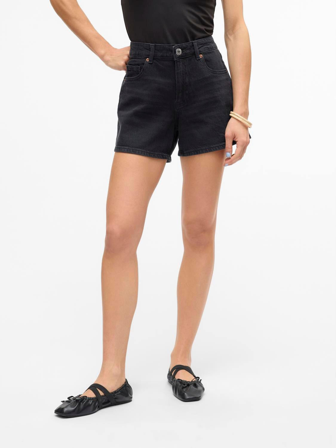 Vero Moda Jeansshorts VMTESS MR SHORT DNM SHORTS MIX GA NOOS bequeme Form m günstig online kaufen