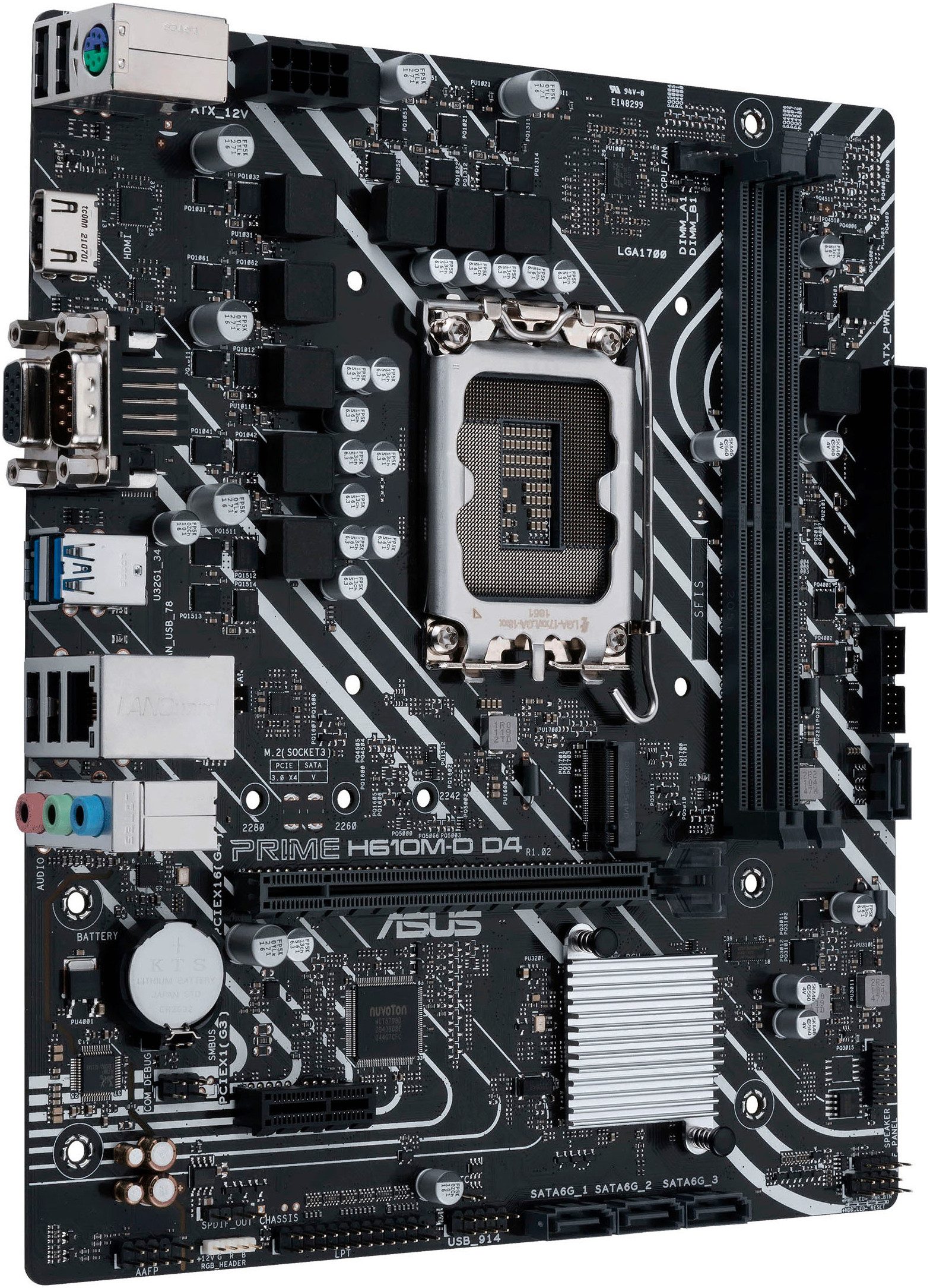 Asus PRIME H610M-D D4 Mainboard