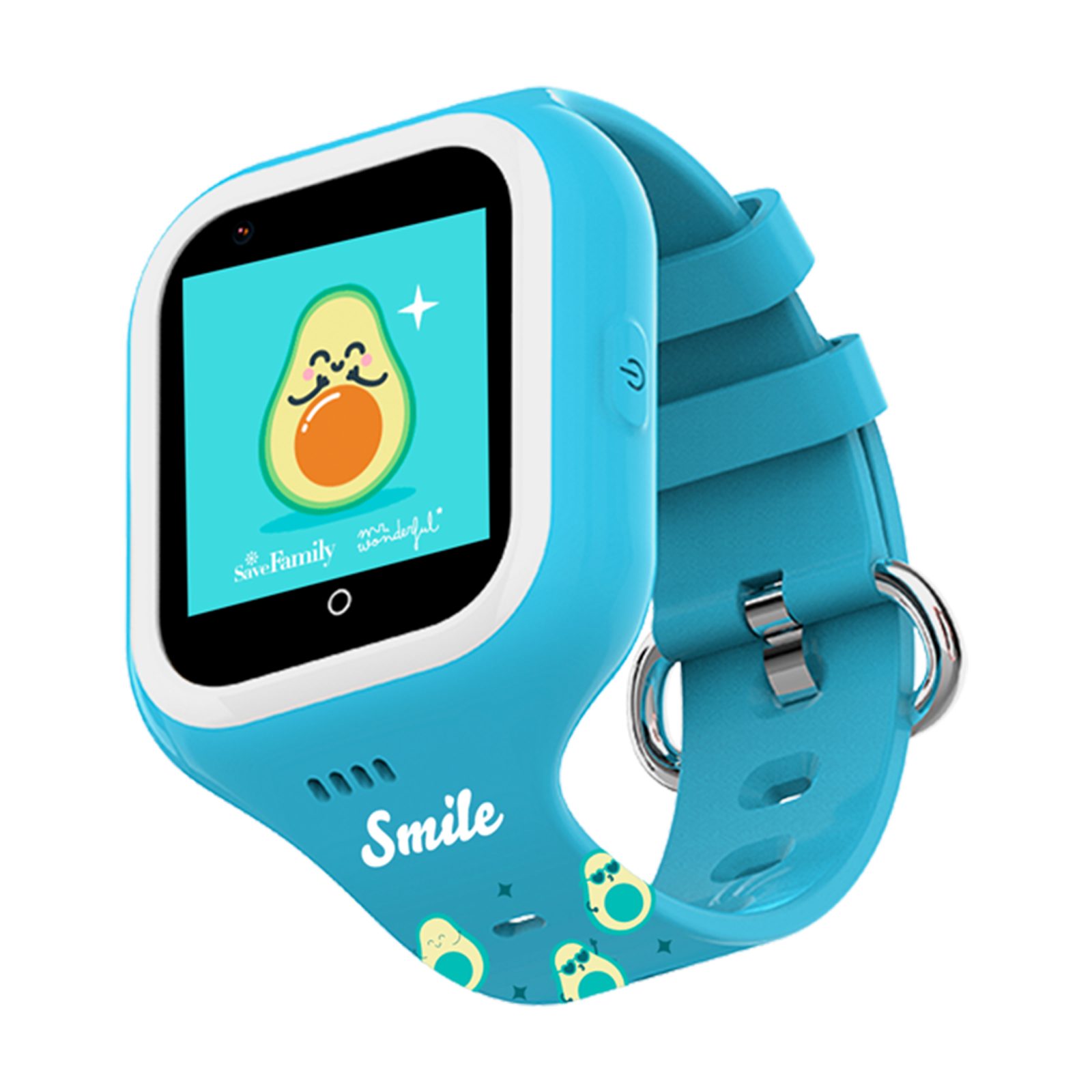 SaveFamily Iconic Plus 4G Kinderuhr mit GPS & Anruffunktion SOS Taste Smartwatch, 4G Kinder Smartwatch mit GPS & Videoanrufen