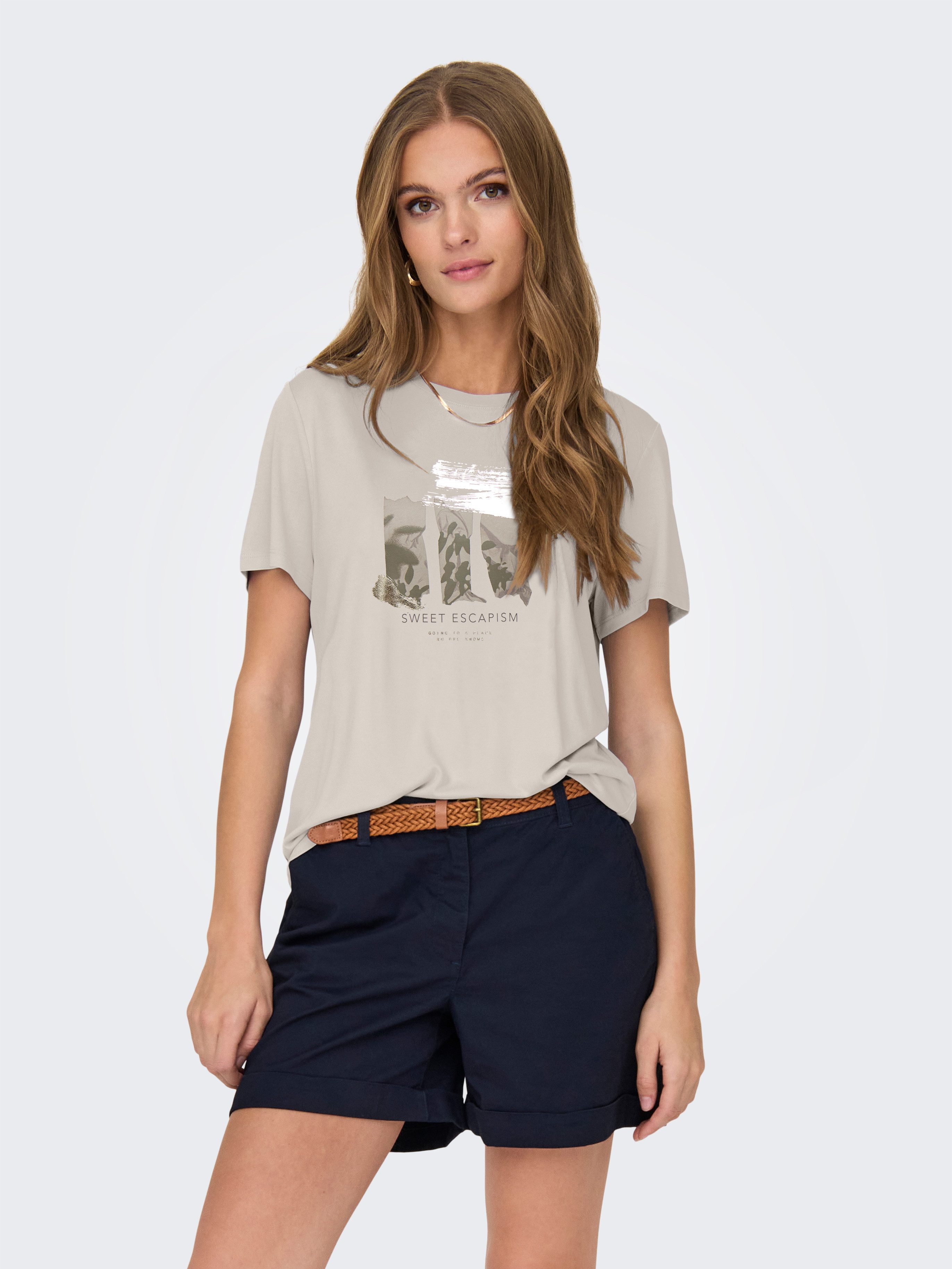 ONLY Kurzarmshirt ONLFREE LIFE REG S/S günstig online kaufen