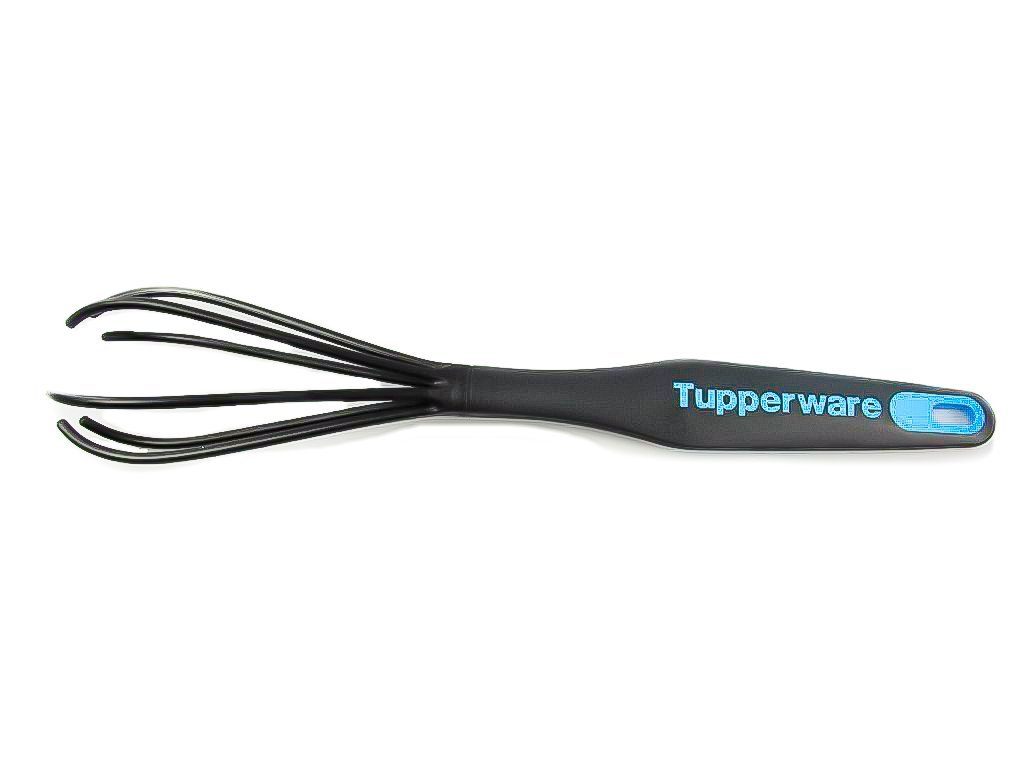 Tupperware Back-Set »Rührbesen blau-schwarz D220 Schneebesen + SPÜLTUCH«